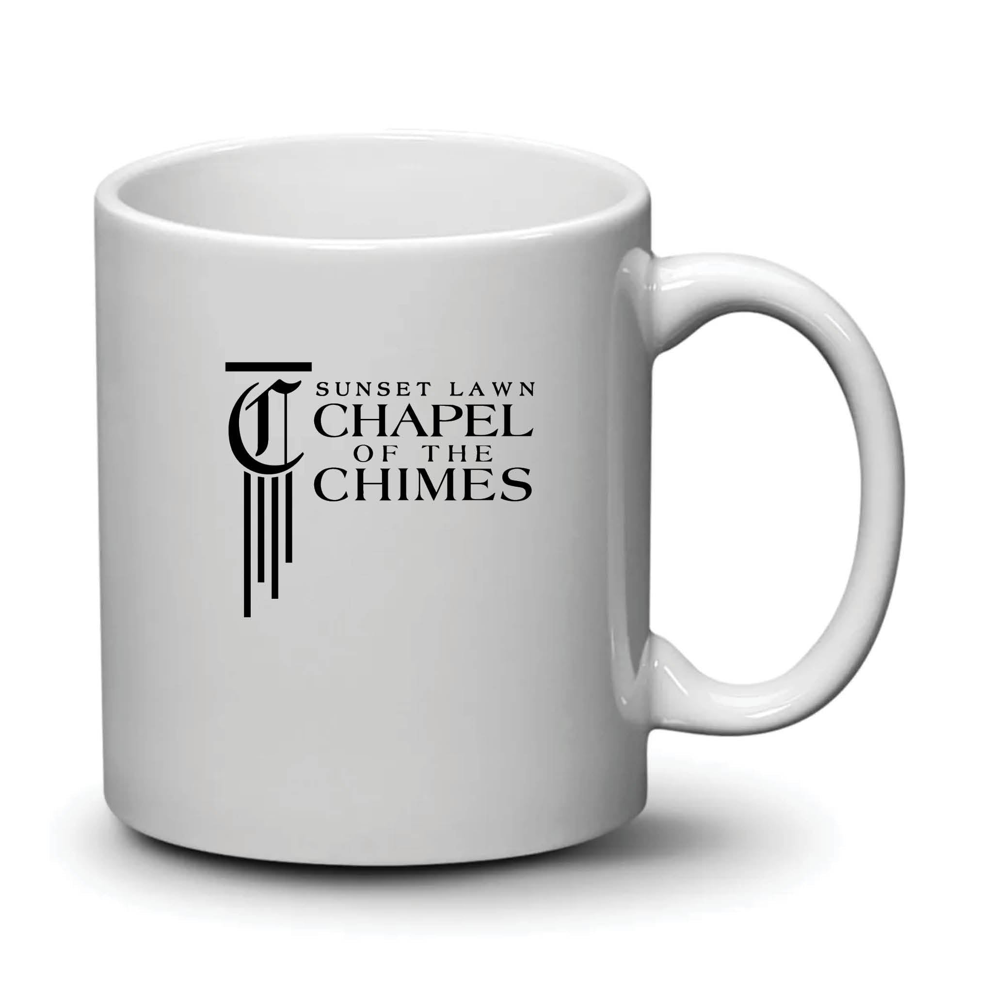 Malibu Mug White Black Logo