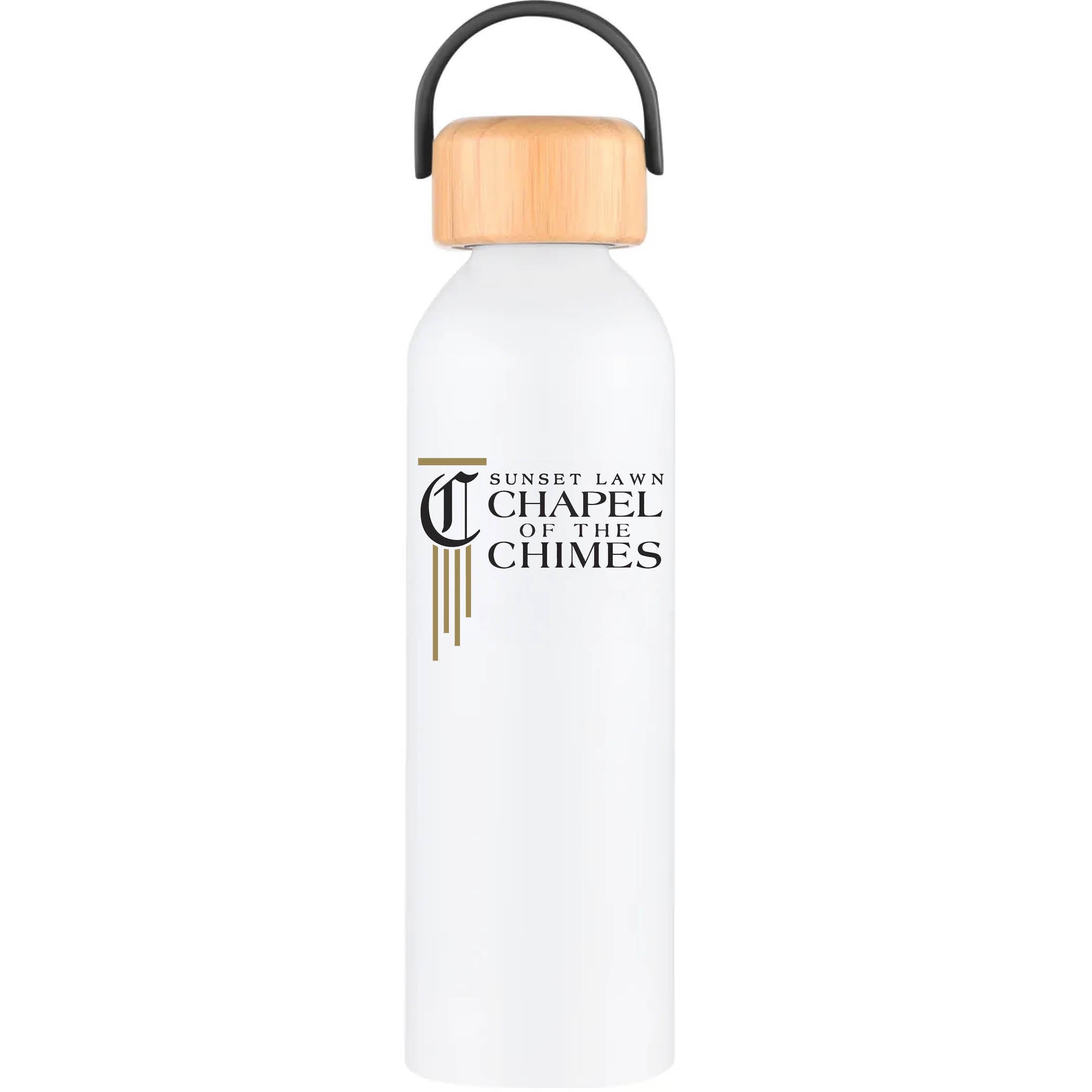 Geyser-VI 24 Oz. Eco Friendly Sports Water Bottle White
