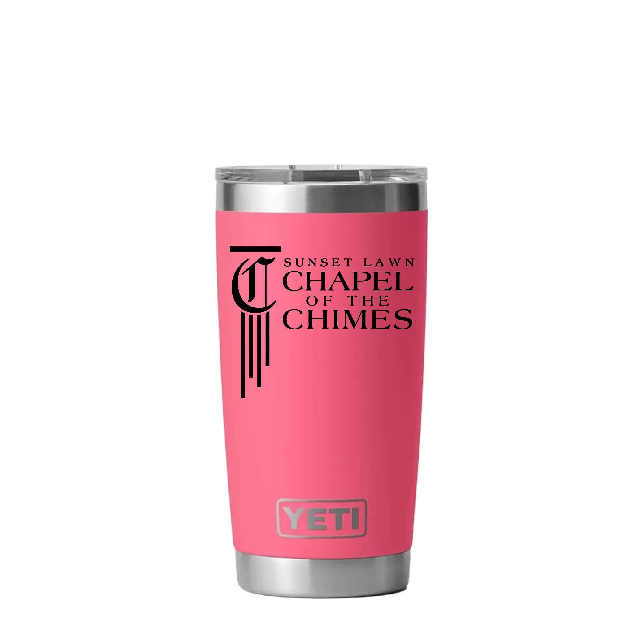 YETI Rambler 20 oz Tumbler Tropical Pink