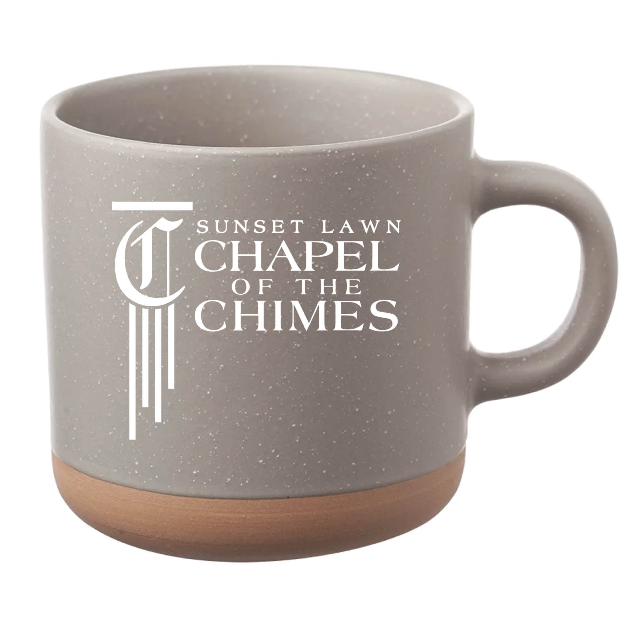 Cosmic Speckled Clay Coffee Mug 11 oz Gray