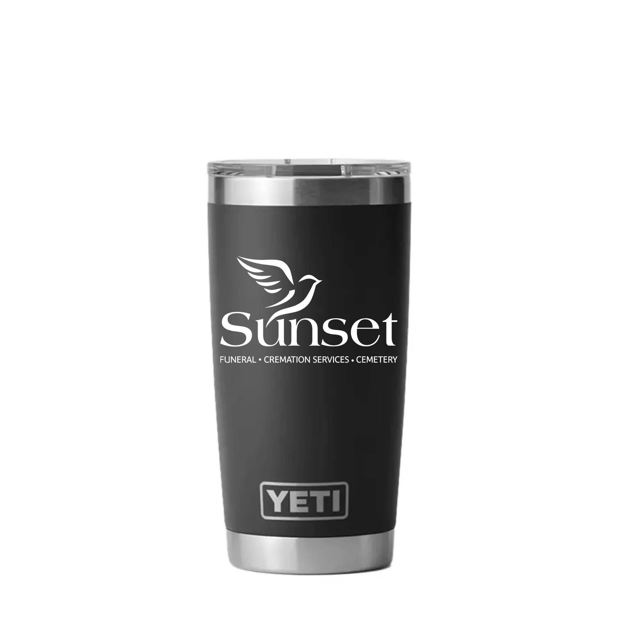 YETI Rambler 20 oz Tumbler Black