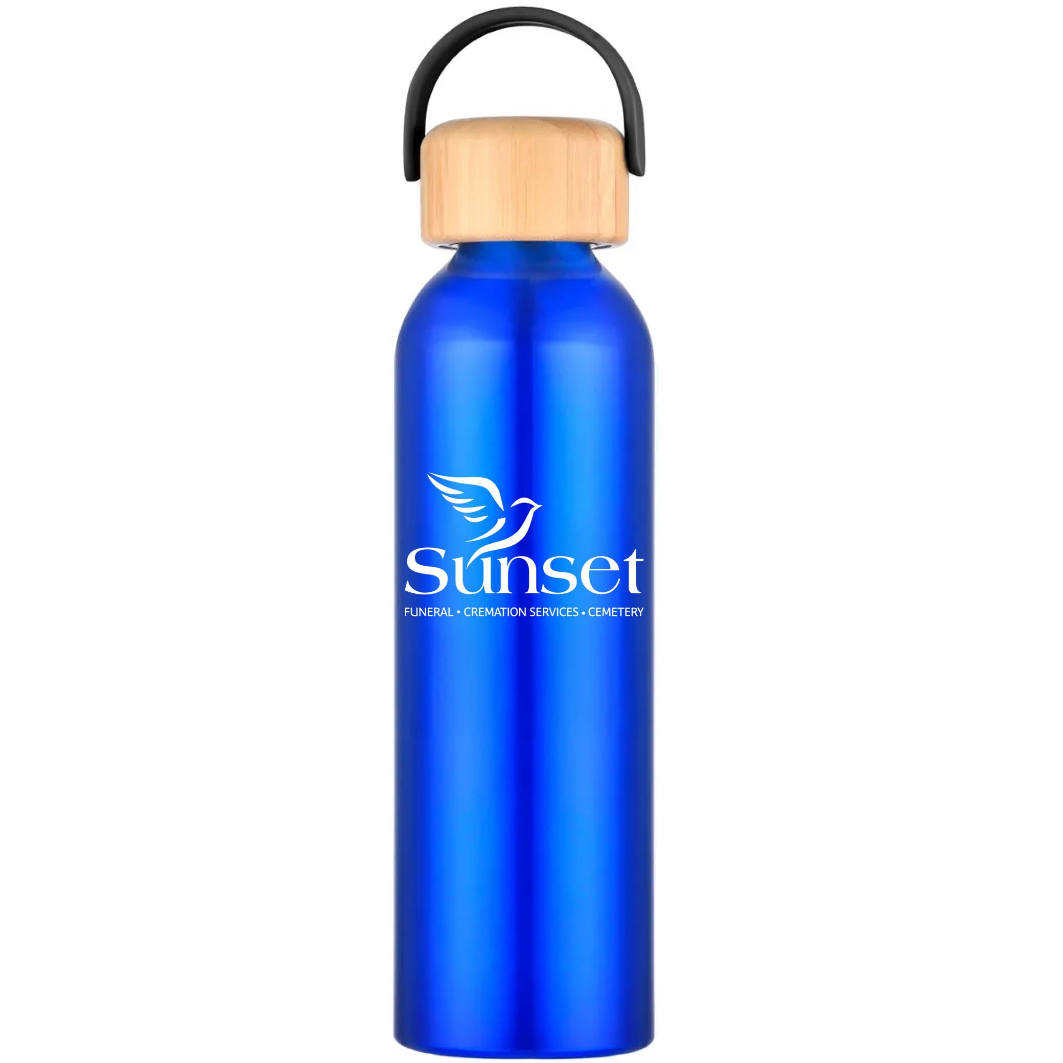Geyser-VI 24 Oz. Eco Friendly Sports Water Bottle Blue