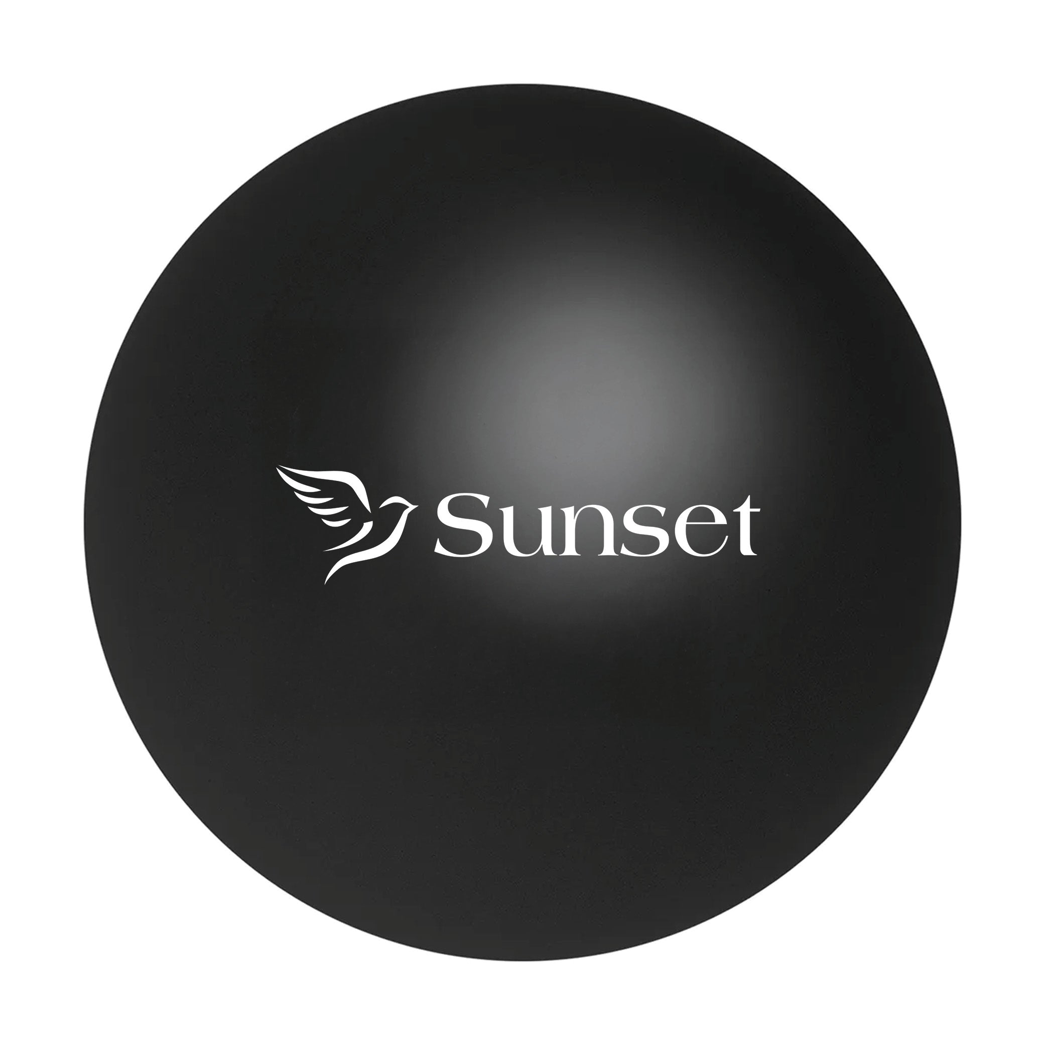 Round Stress Ball Black