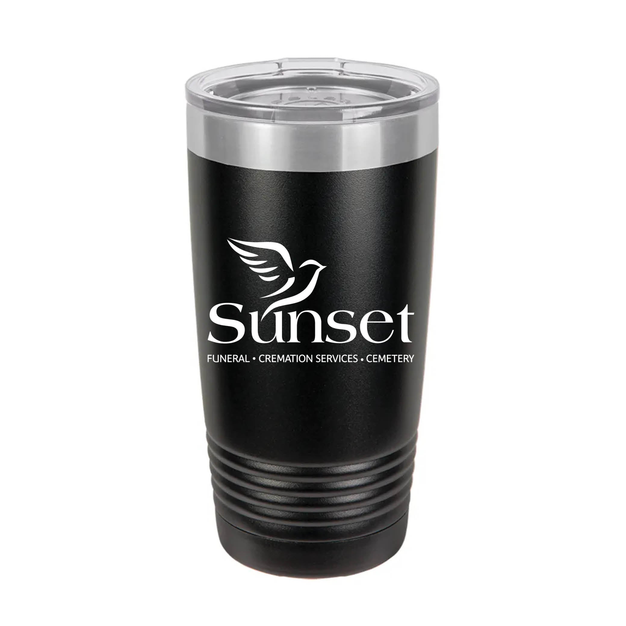 Polar Camel 20oz Ringneck Tumbler Black