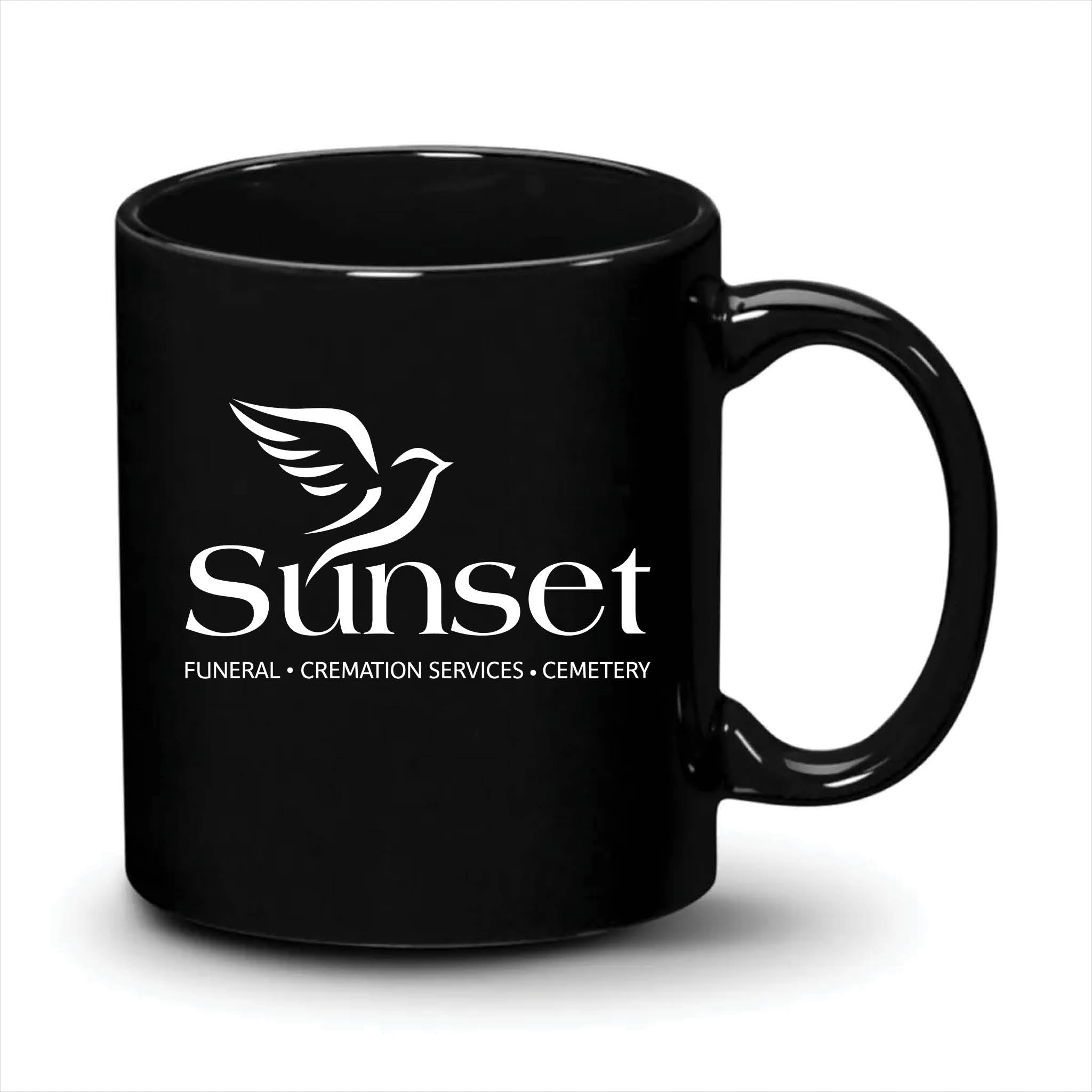 Malibu Mug Black White Logo