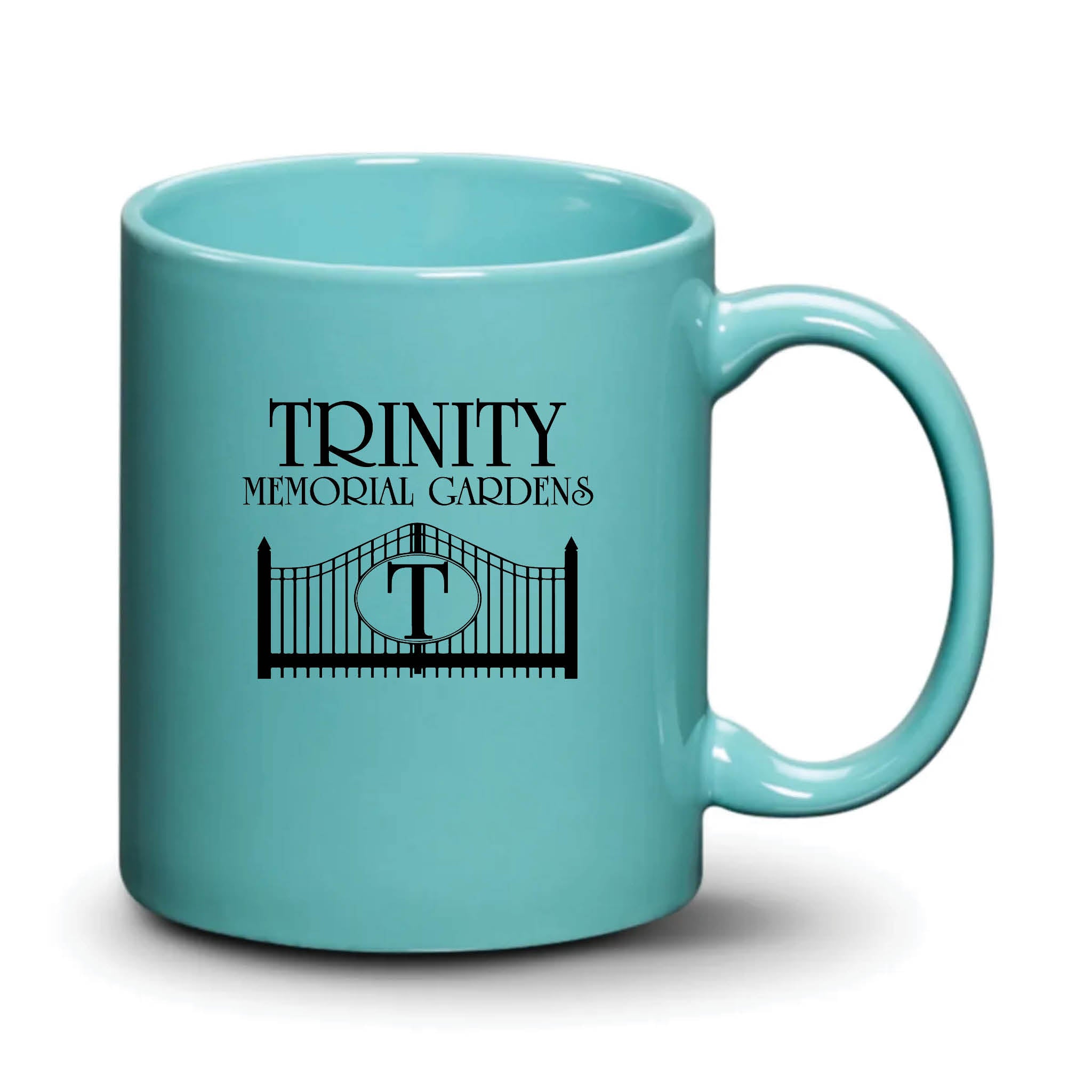 Malibu Mug Aqua Black Logo