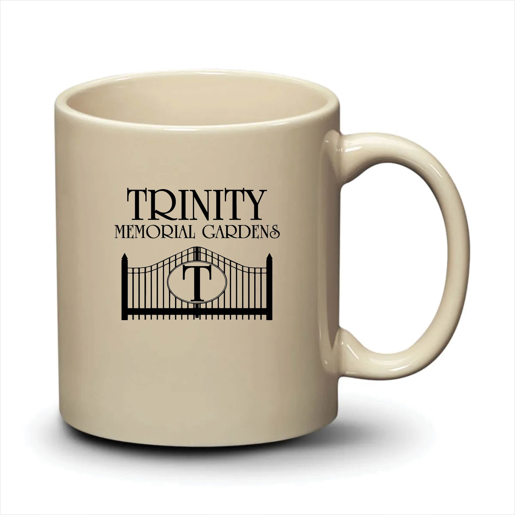 Malibu Mug Almond Black Logo