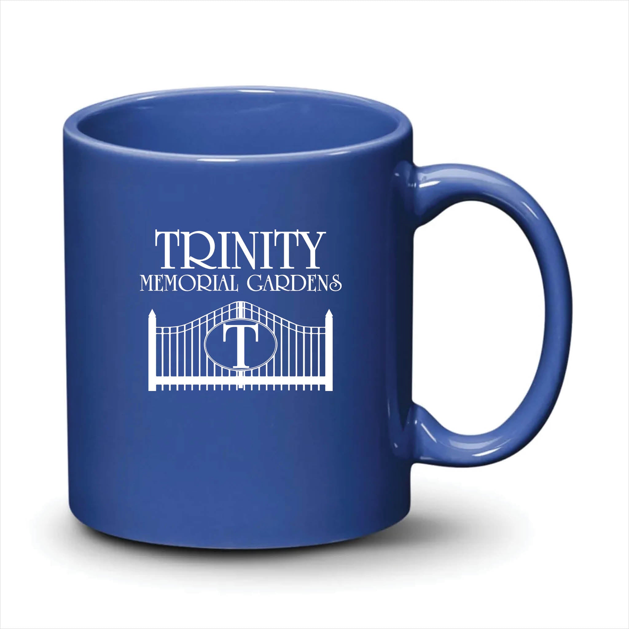 Malibu Mug Ocean Blue White Logo