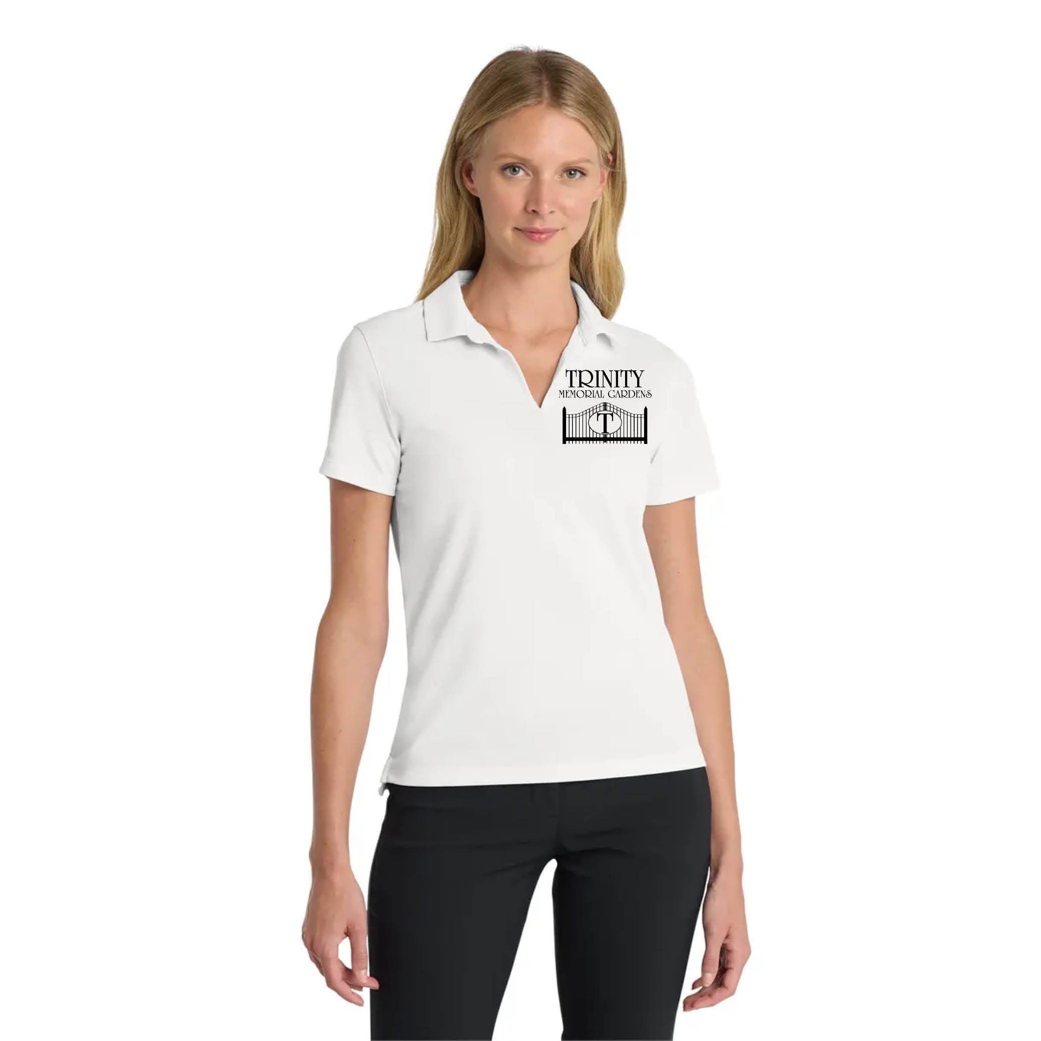 Nike Women's Dri-FIT Micro Pique 2.0 Polo White