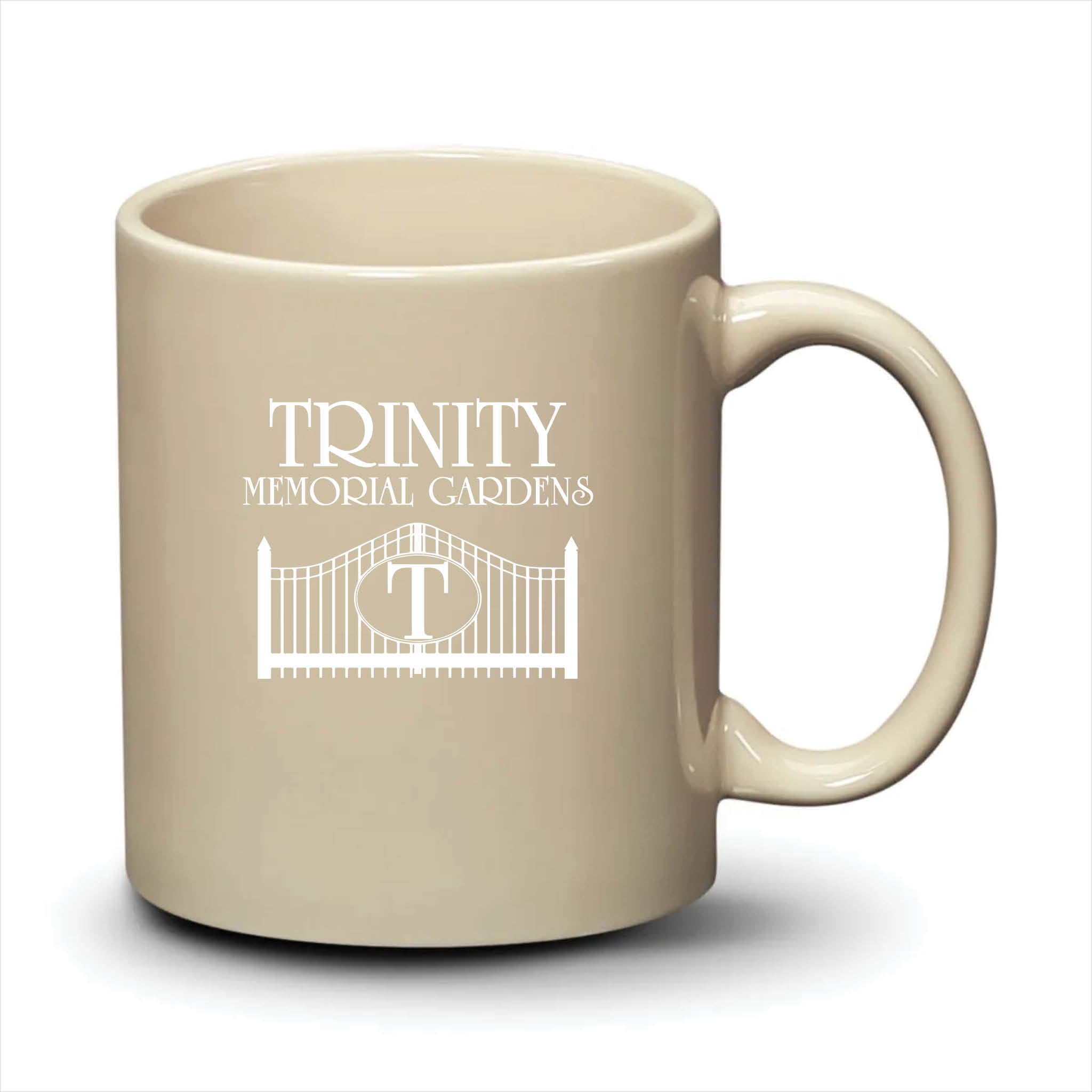 Malibu Mug Almond White Logo