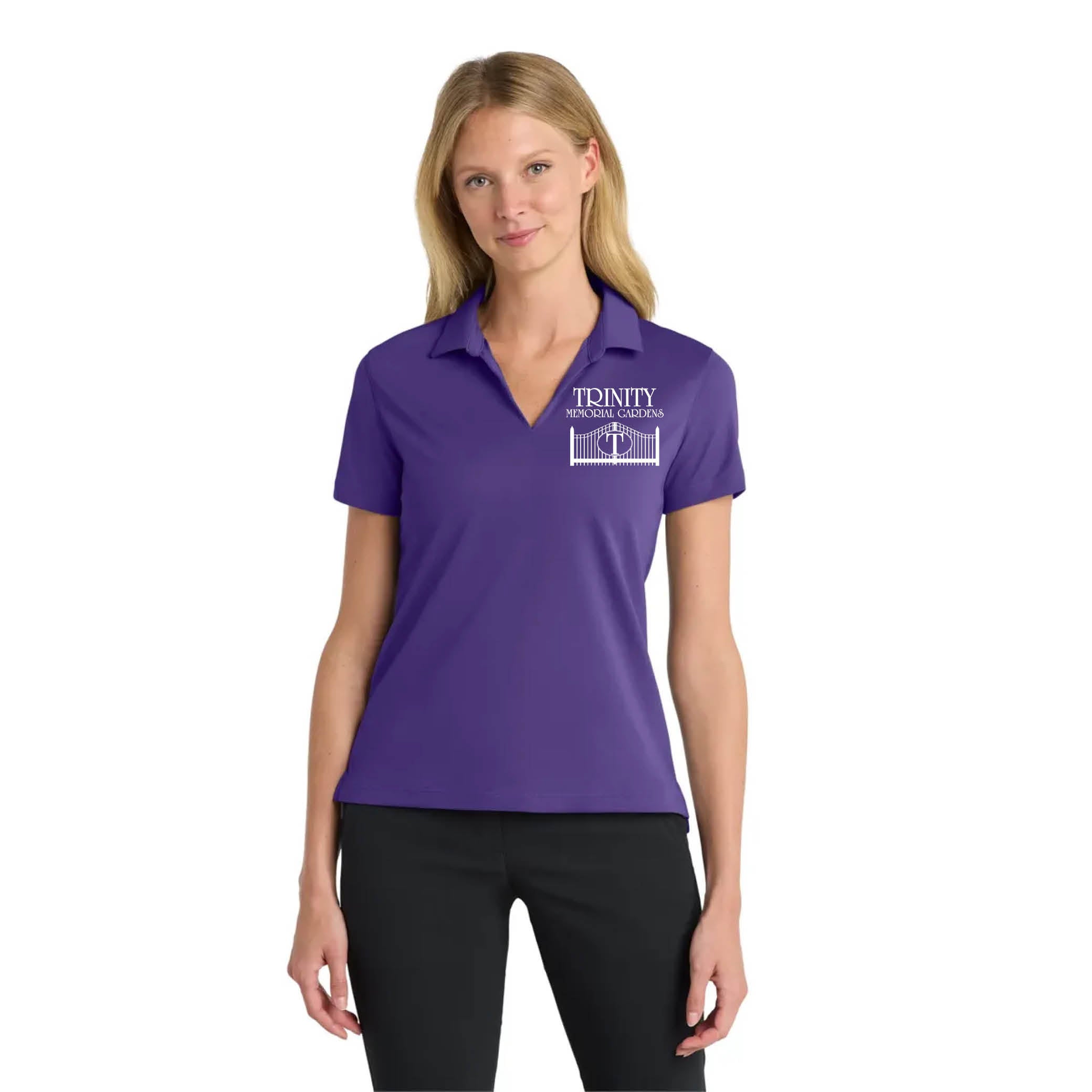 Nike Women's Dri-FIT Micro Pique 2.0 Polo Court Purple