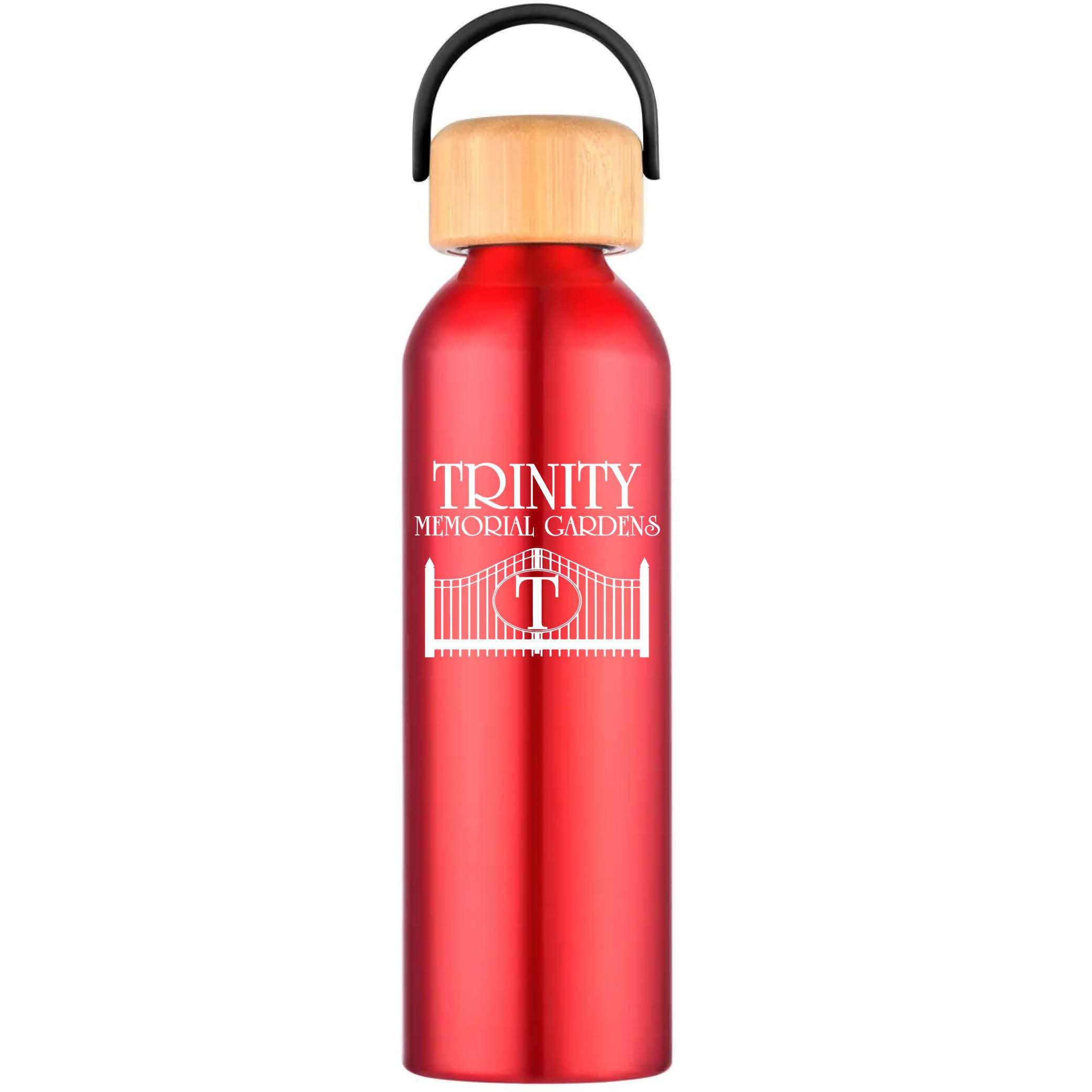 Geyser-VI 24 Oz. Eco Friendly Sports Water Bottle Red