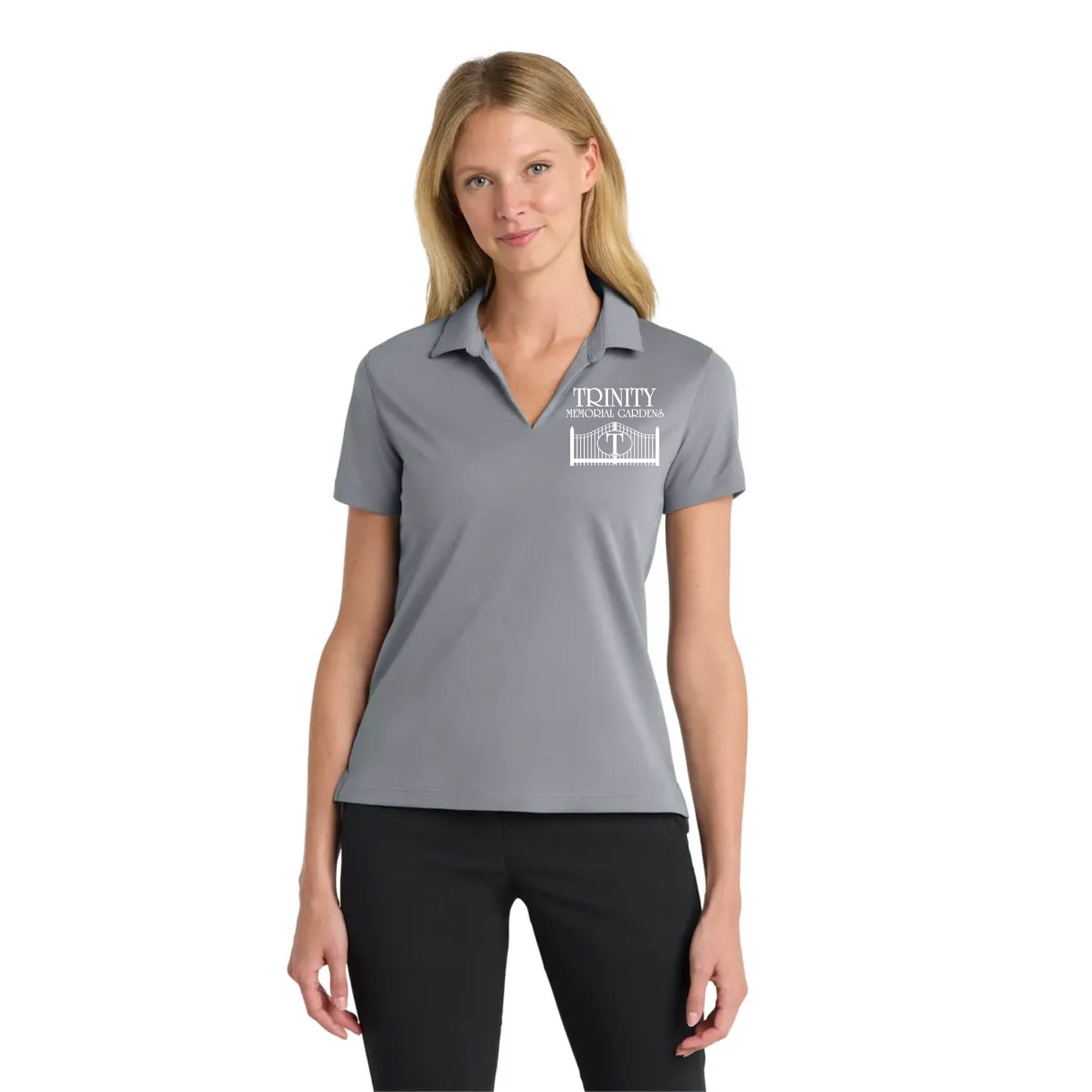 Nike Women's Dri-FIT Micro Pique 2.0 Polo Cool Grey