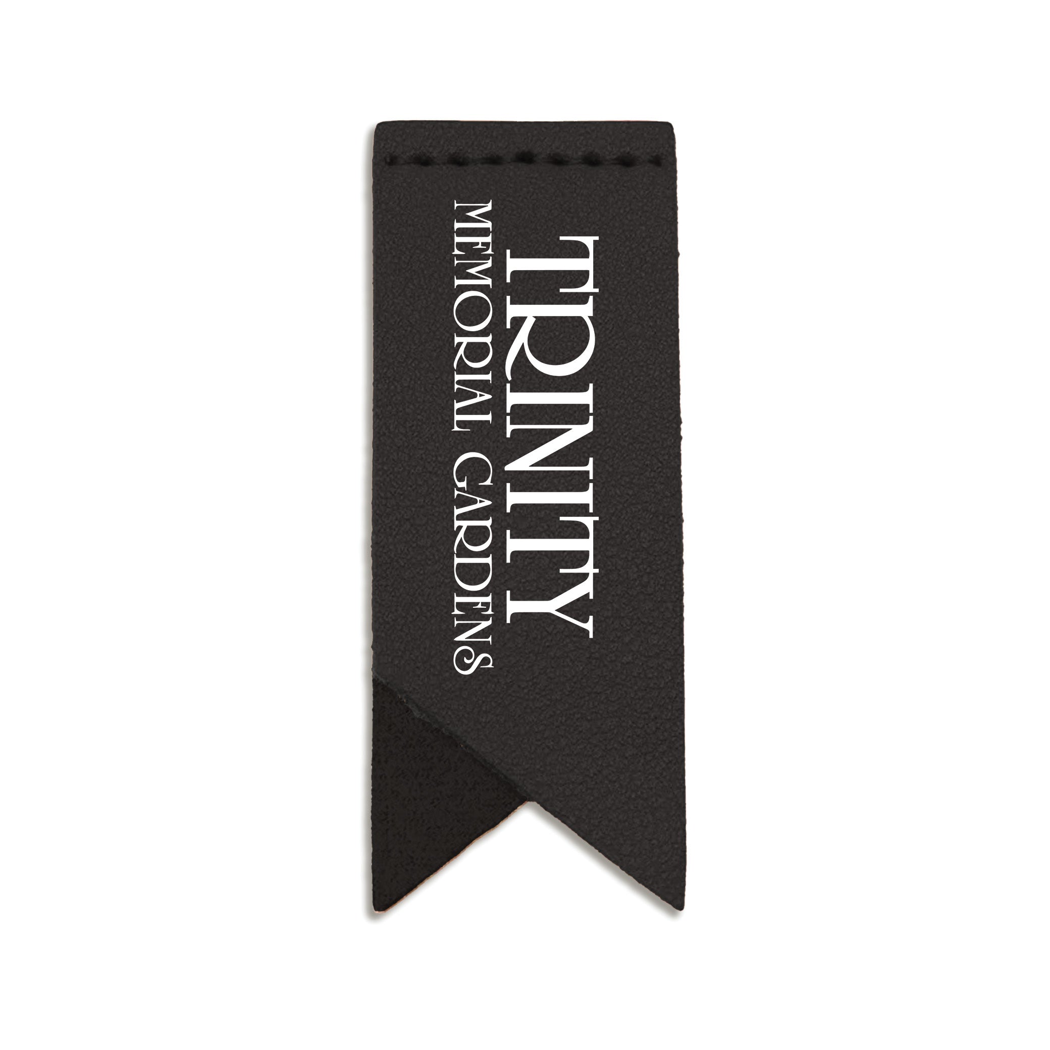 Handmade Leather Bookmark Corner Marker Clip Read Sign Black