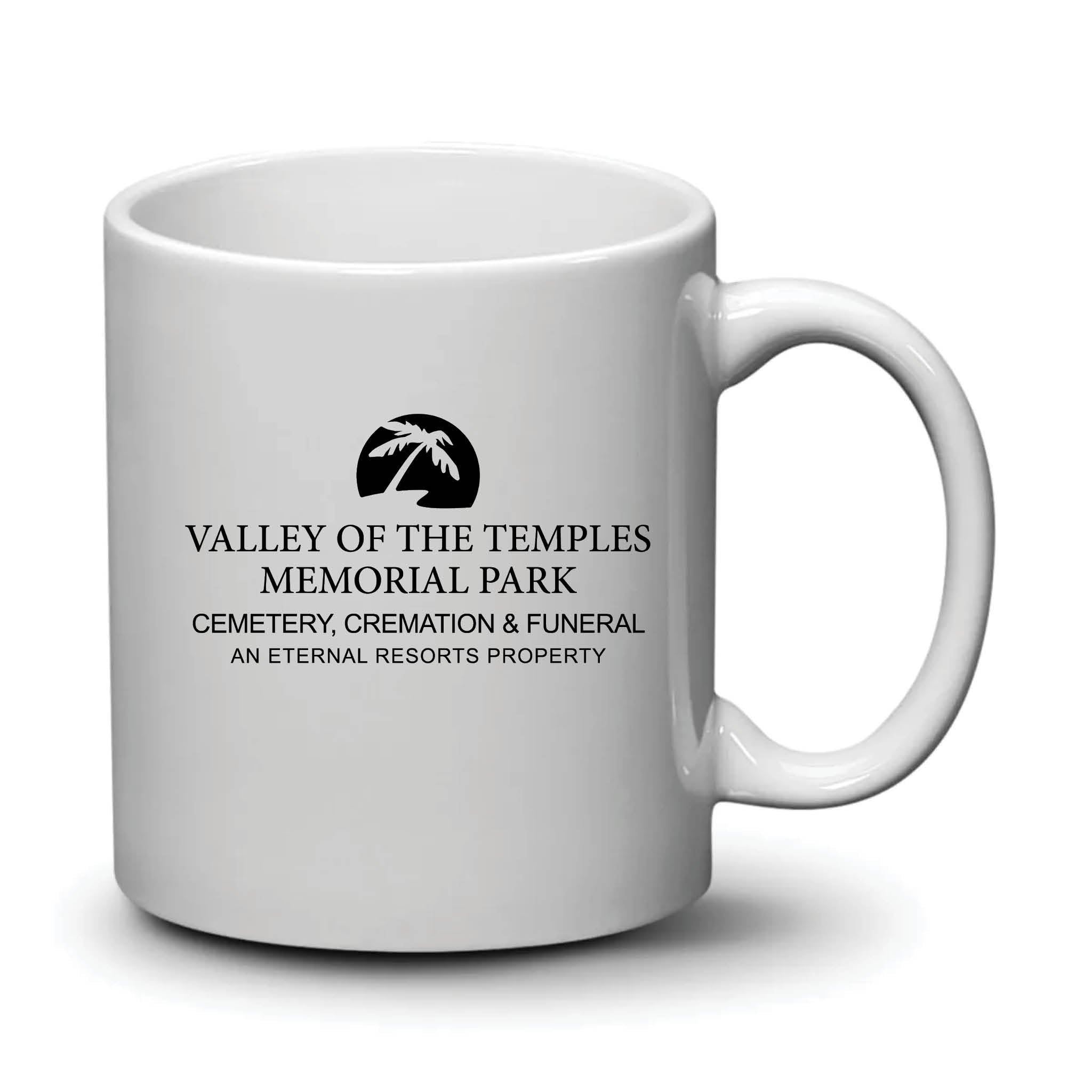 Malibu Mug White Black Logo