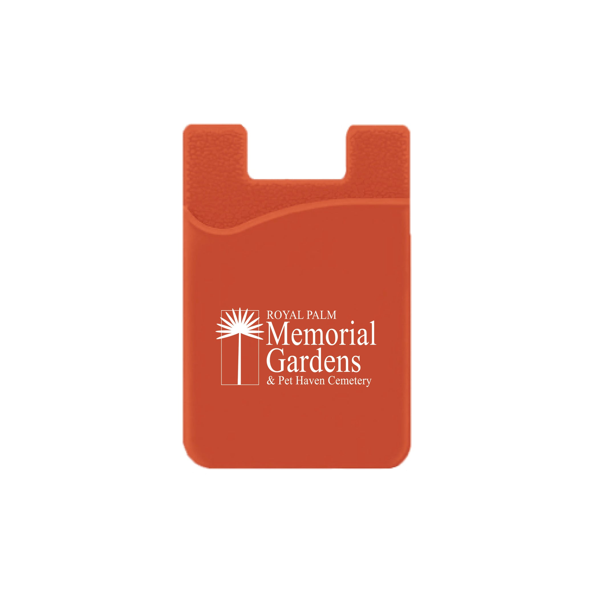 Silicone Wallet Case Orange