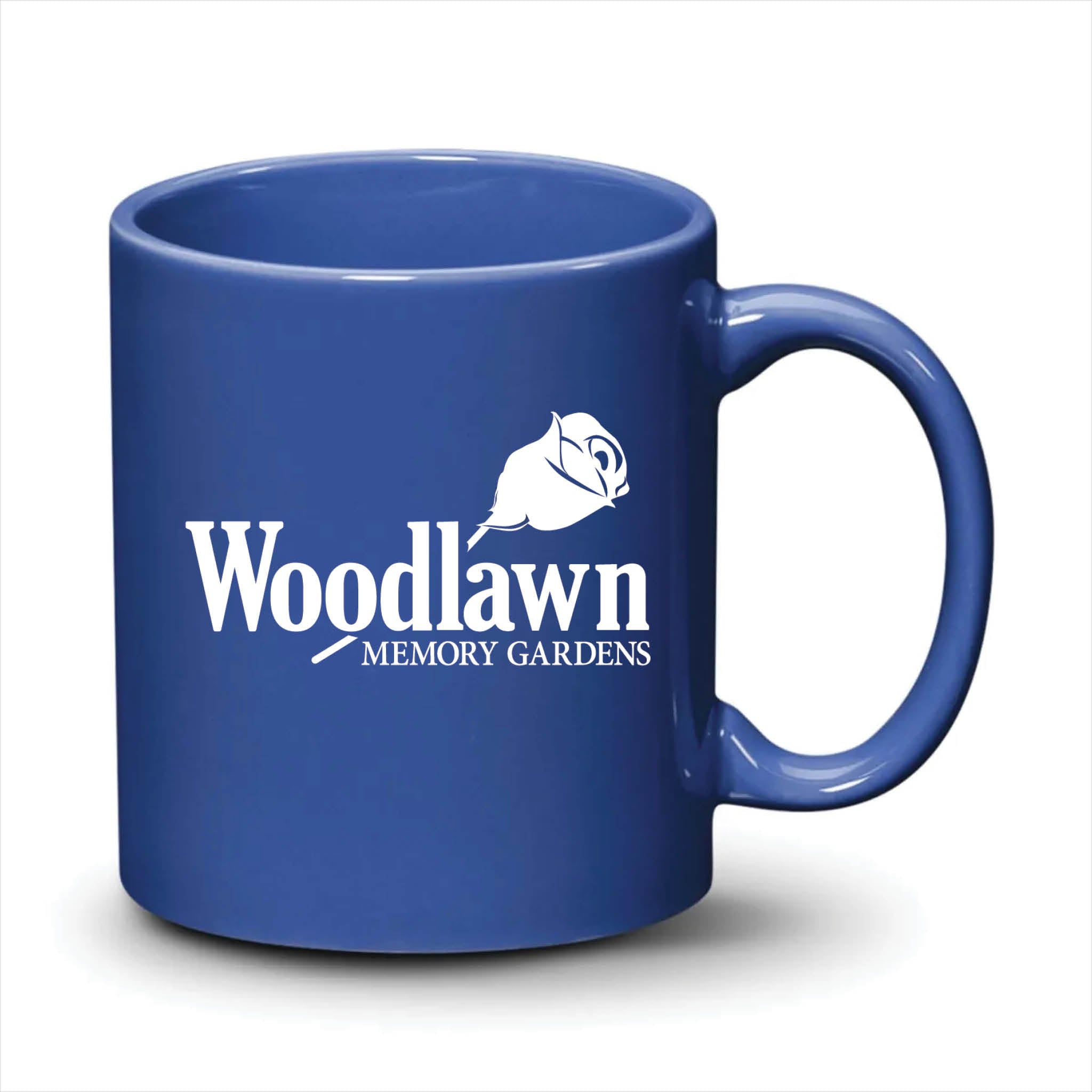 Malibu Mug Ocean Blue White Logo