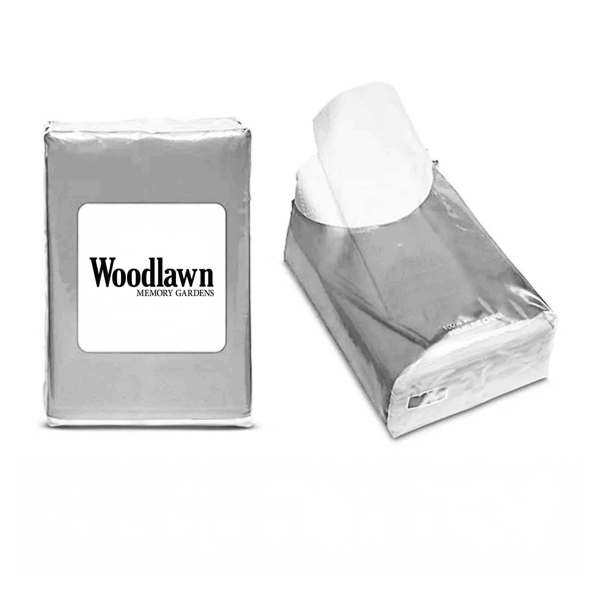 Mini Tissue Packet Silver