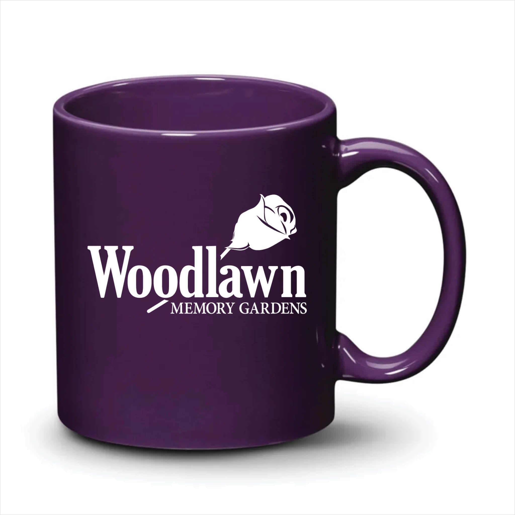 Malibu Mug Purple White Logo