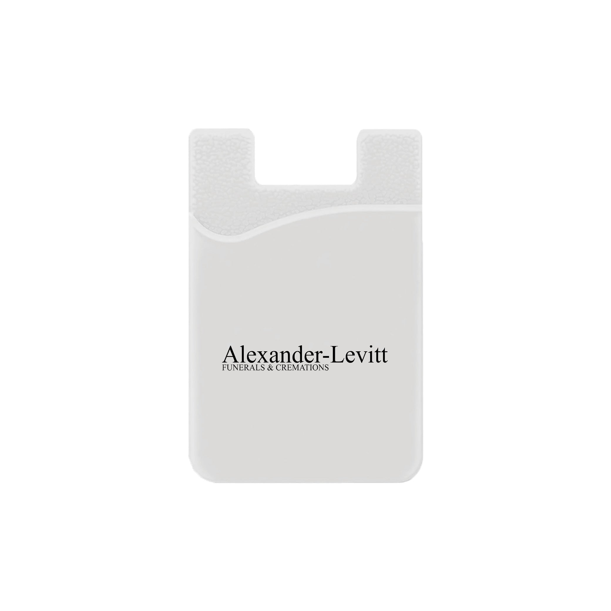 Silicone Wallet Case MOQ 50 PCS White