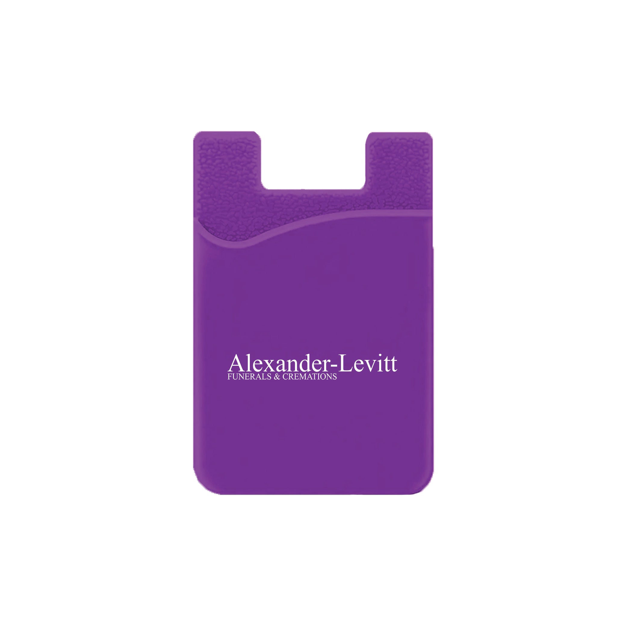 Silicone Wallet Case MOQ 50 PCS Purple