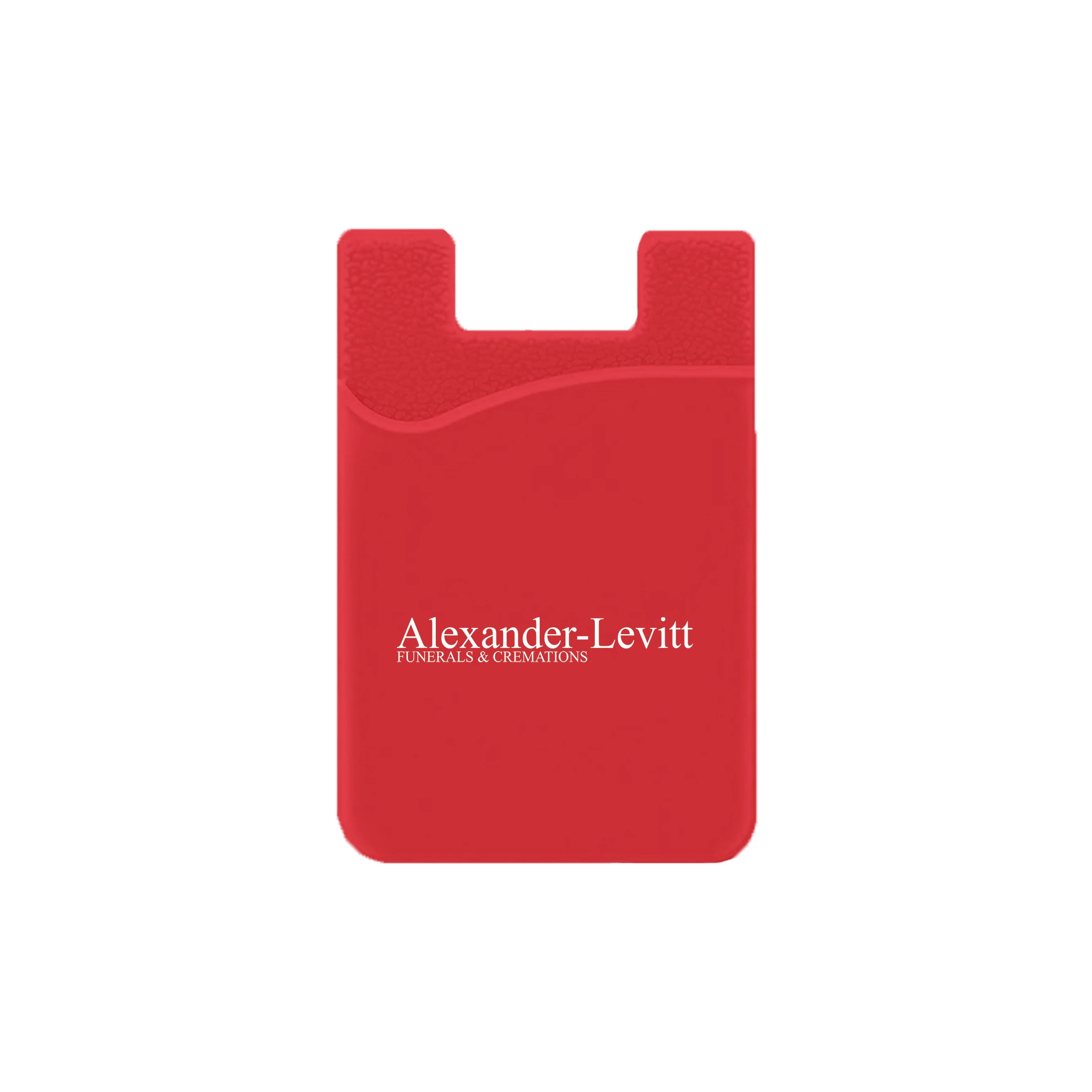 Silicone Wallet Case MOQ 50 PCS Red