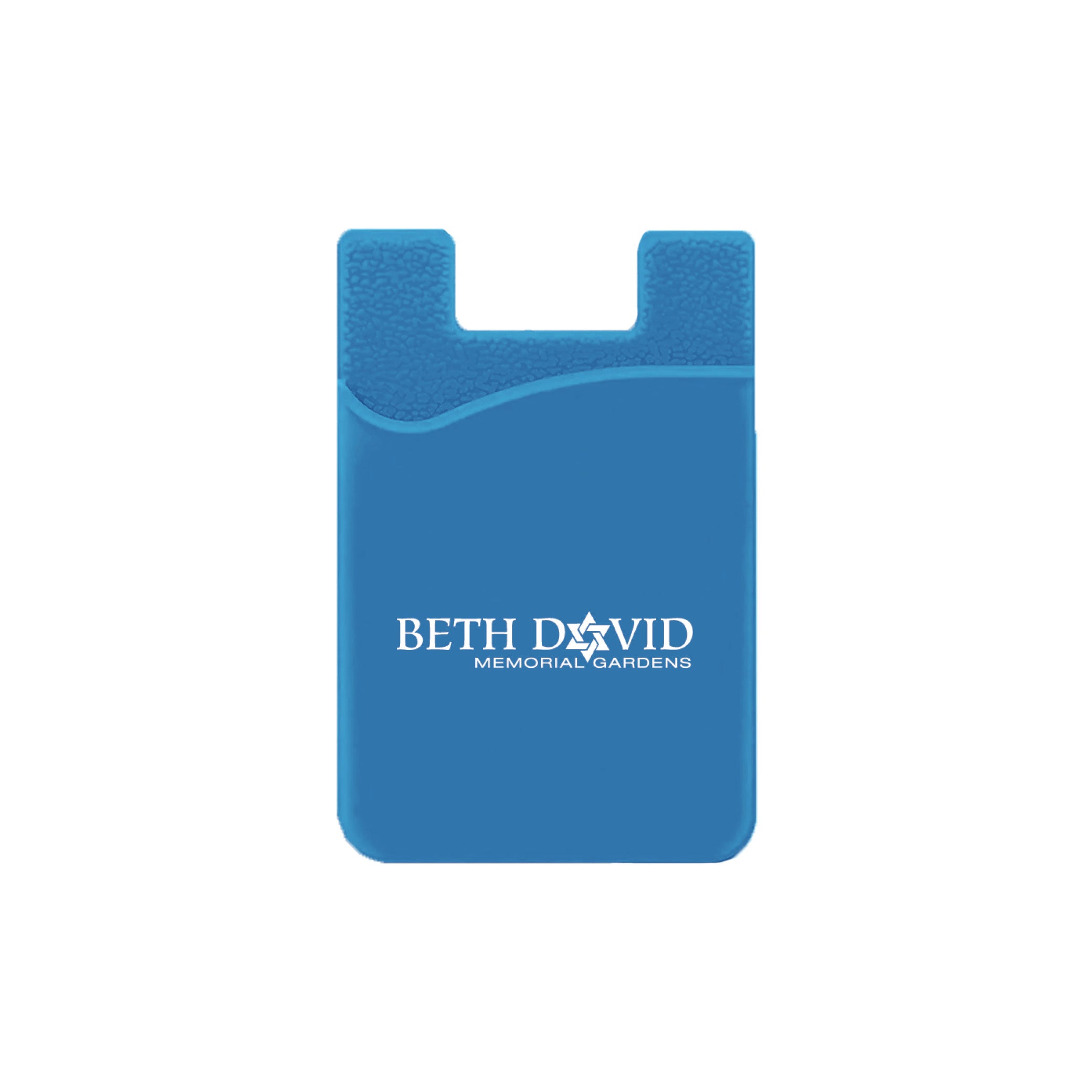 Silicone Wallet Case MOQ 50 PCS Blue