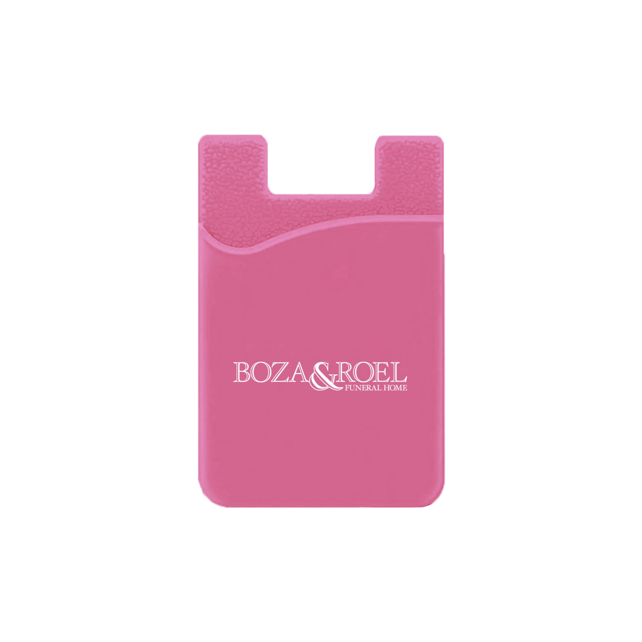 Silicone Wallet Case MOQ 50 PCS Pink