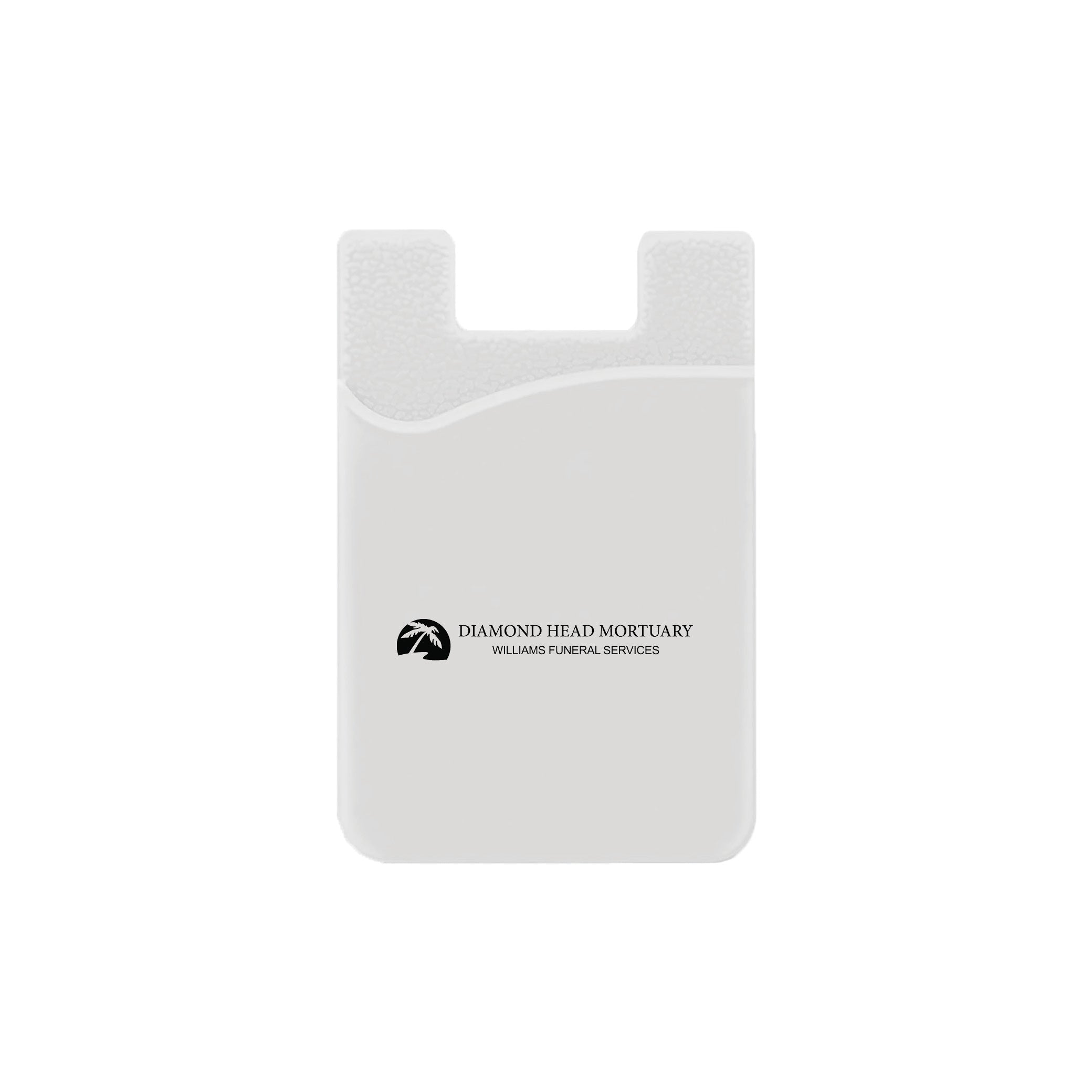 Silicone Wallet Case MOQ 50 PCS White