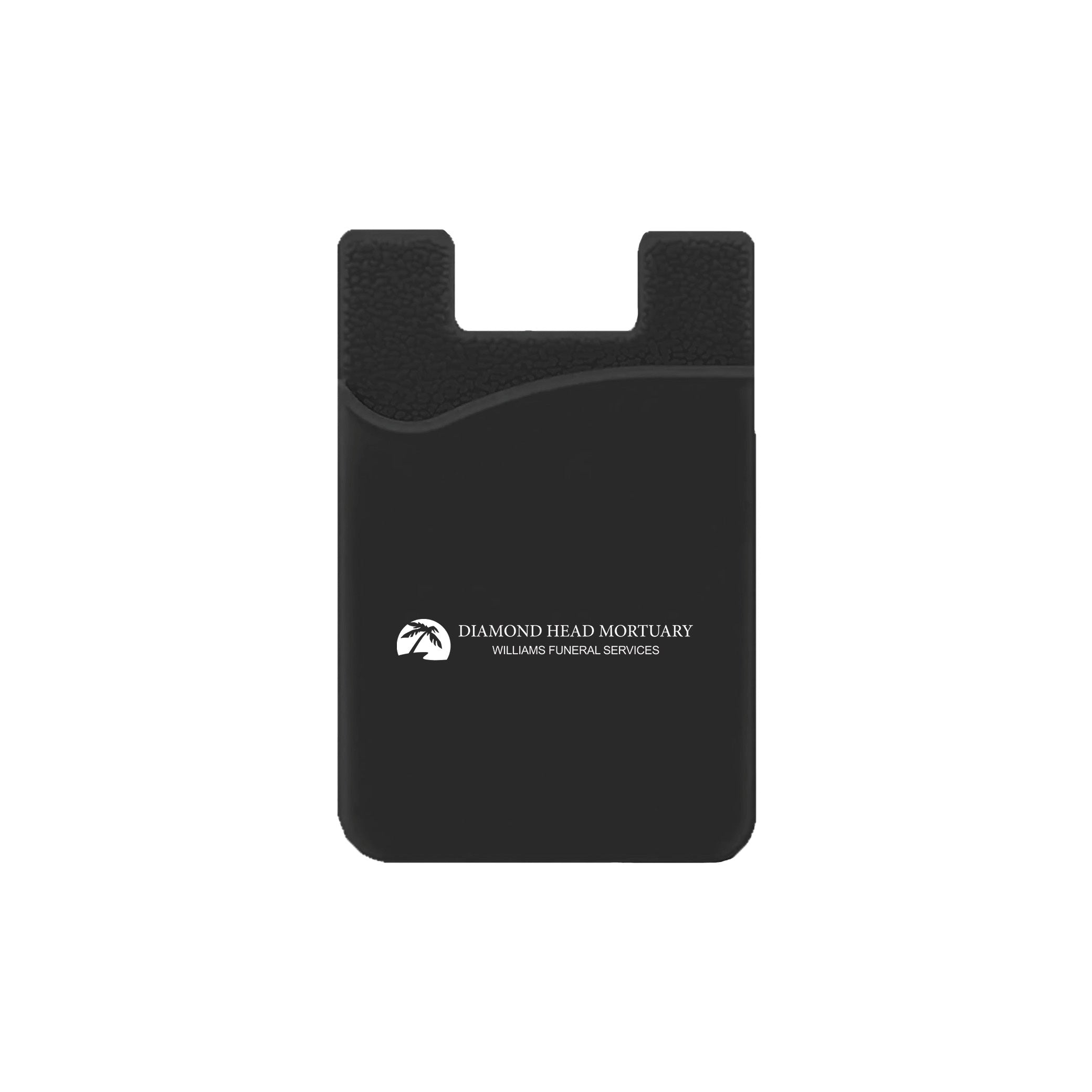 Silicone Wallet Case MOQ 50 PCS Black