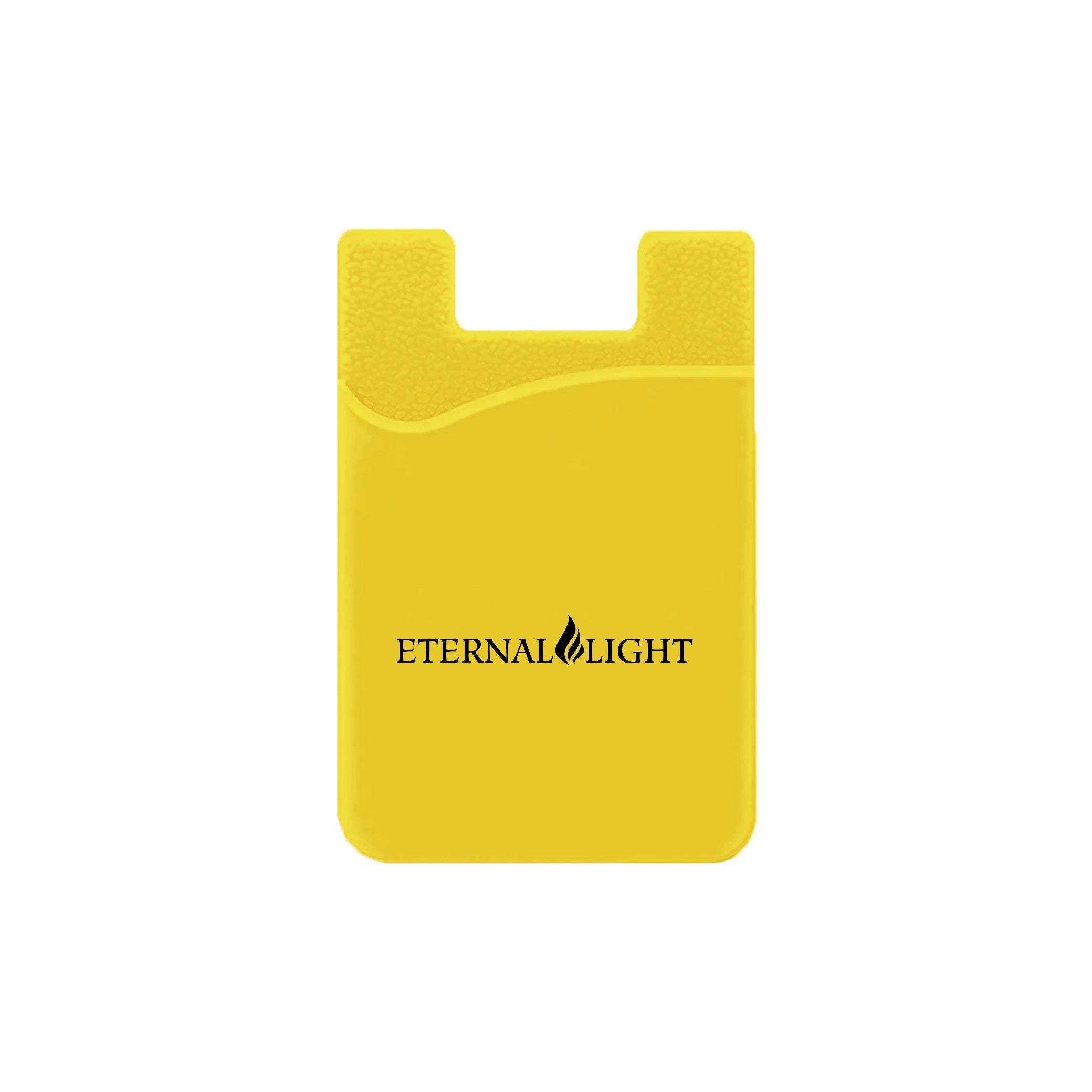 Silicone Wallet Case MOQ 50 PCS Yellow