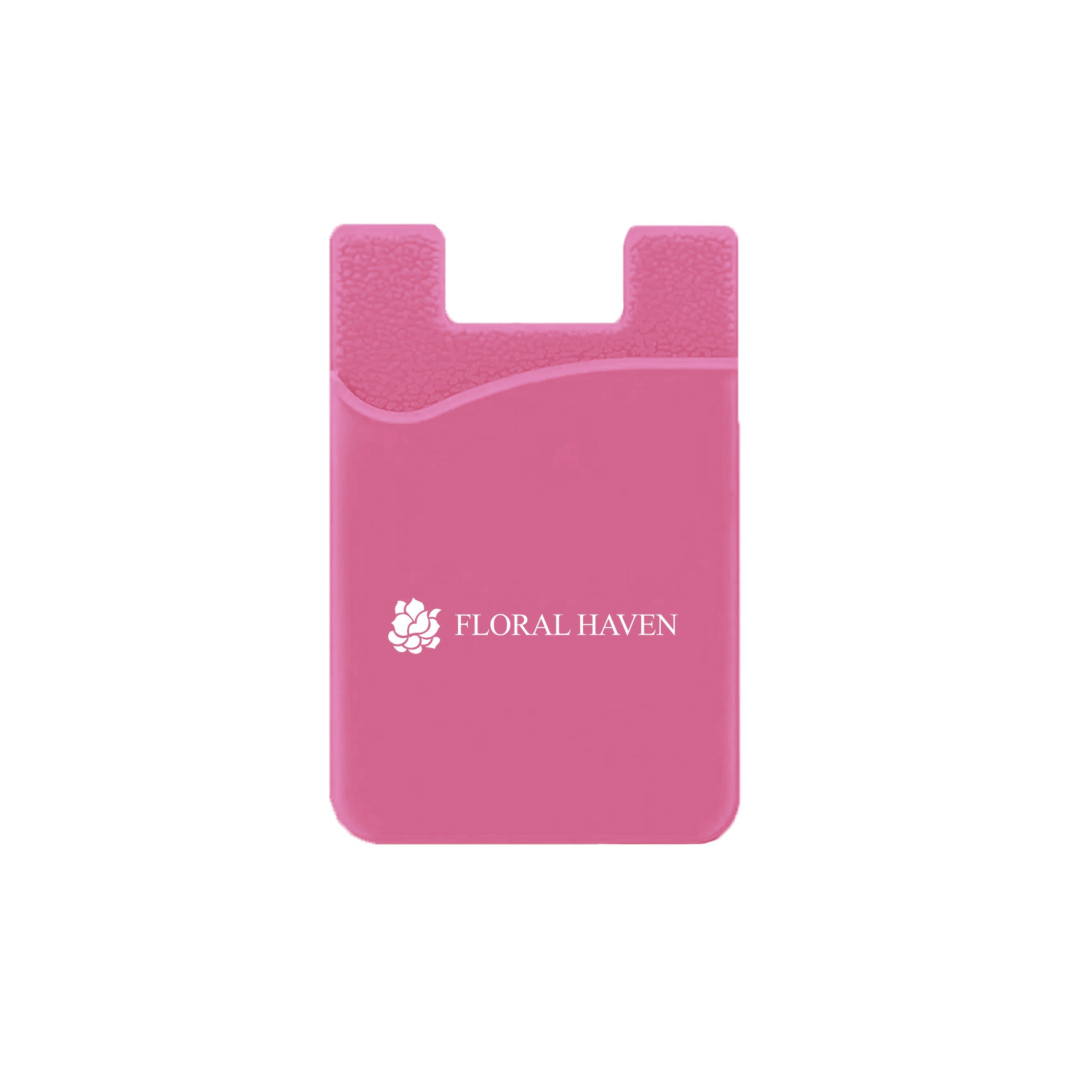 Silicone Wallet Case MOQ 50 PCS Pink