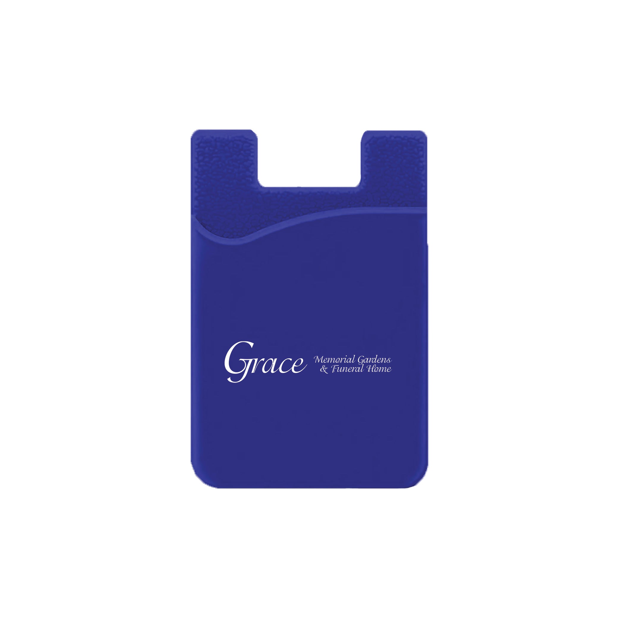 Silicone Wallet Case MOQ 50 PCS Royal Blue