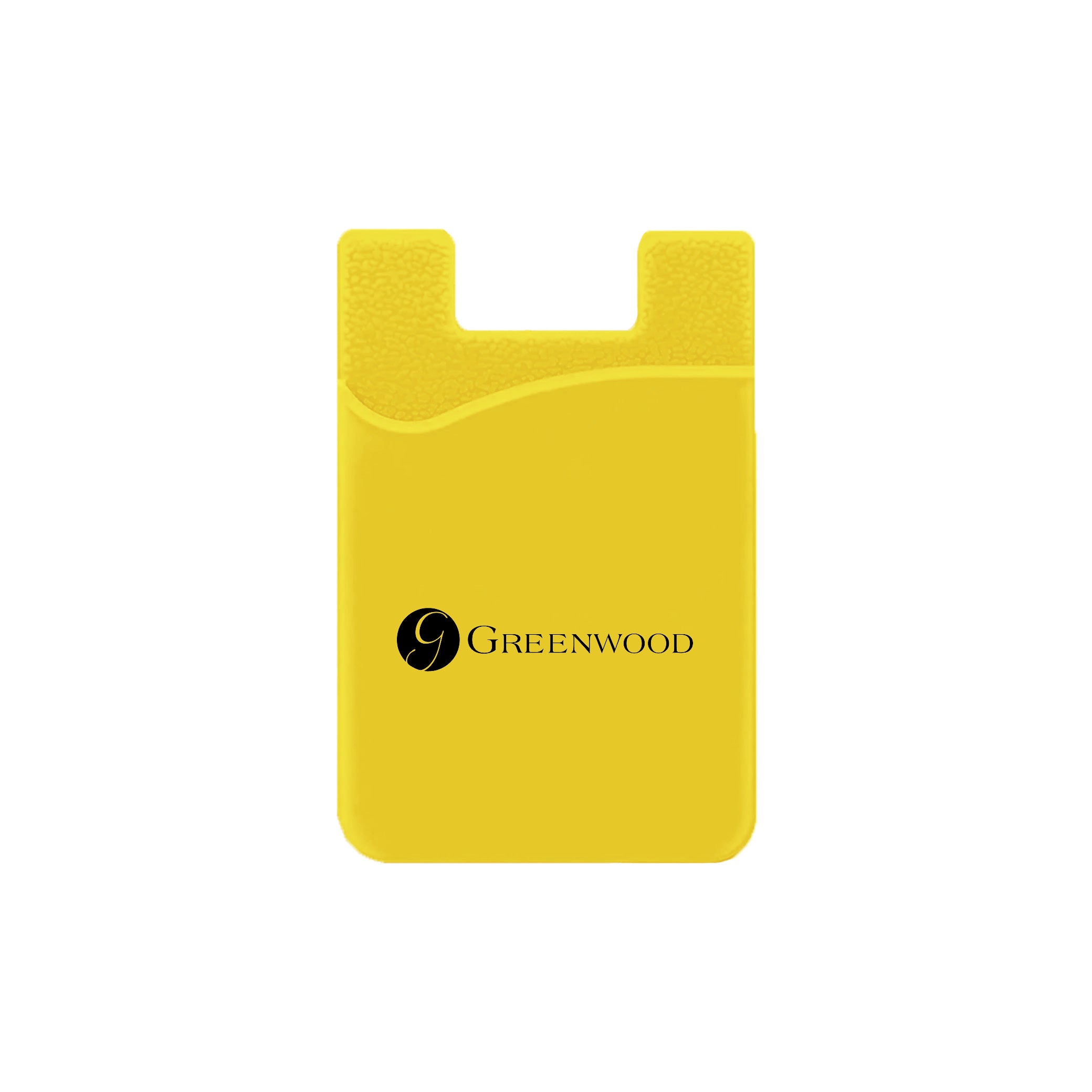 Silicone Wallet Case MOQ 50 PCS Yellow