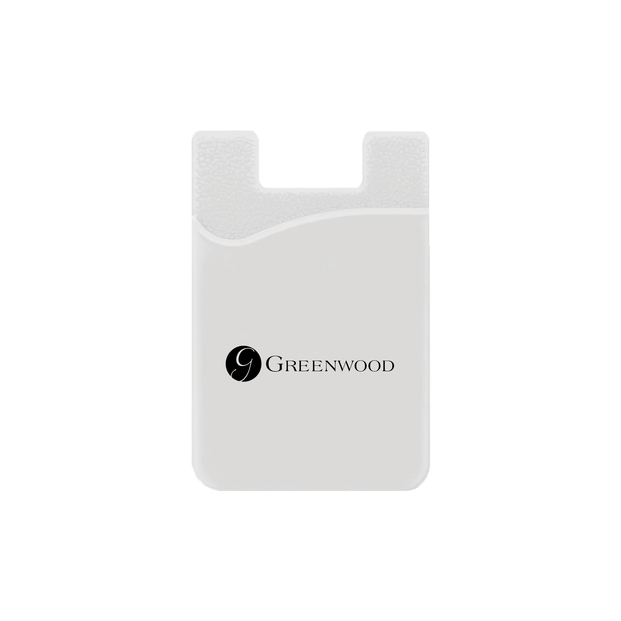Silicone Wallet Case MOQ 50 PCS White