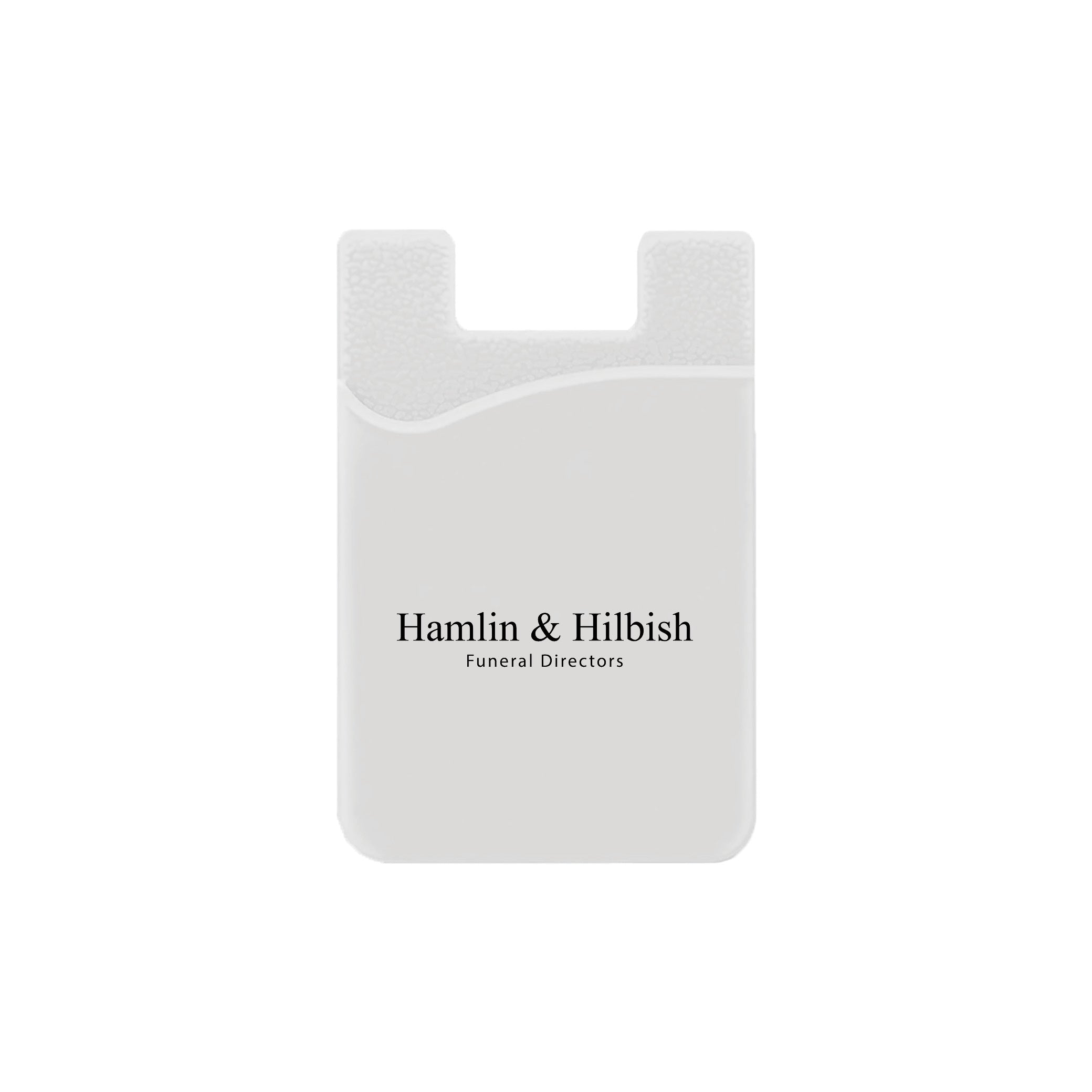 Silicone Wallet Case MOQ 50 PCS White