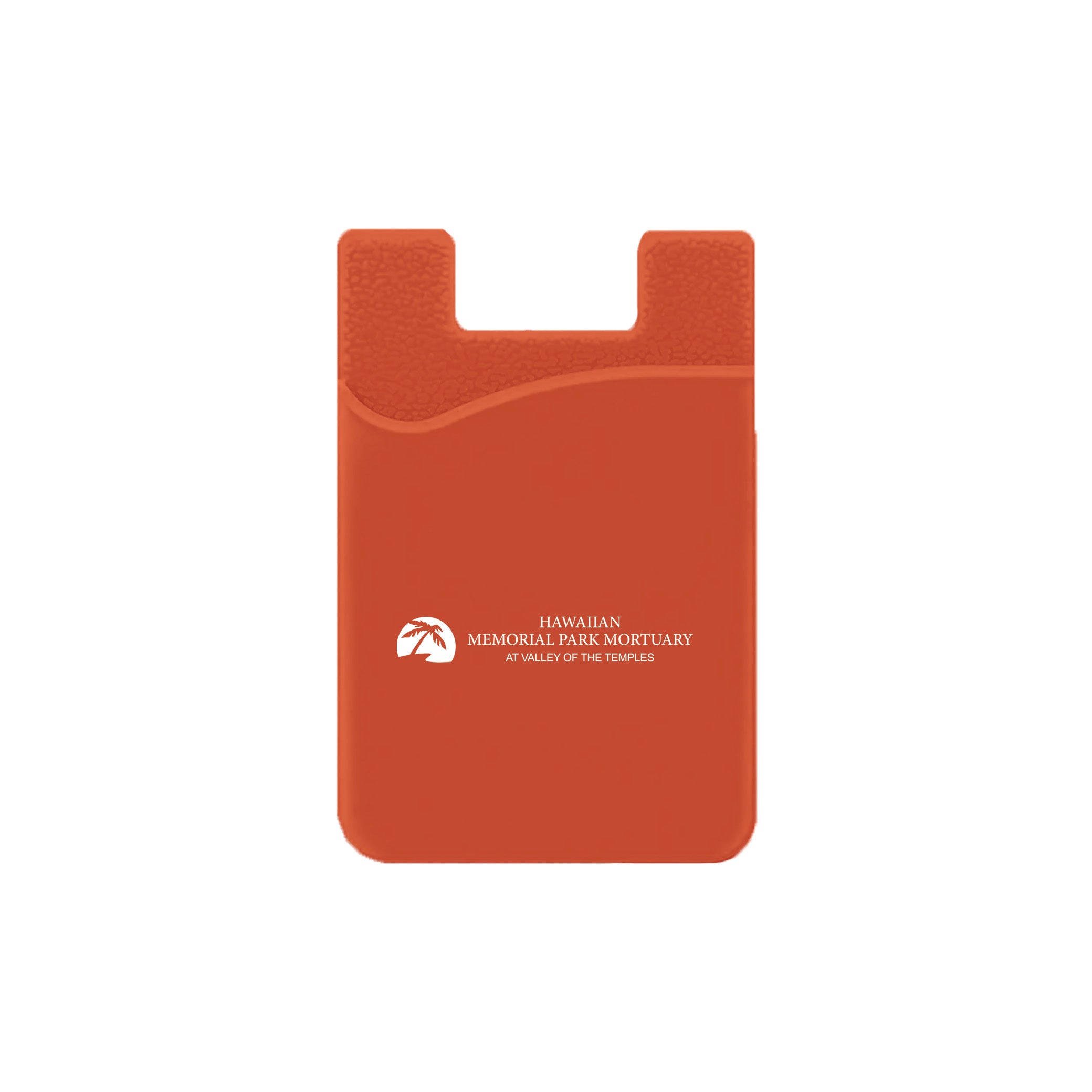 Silicone Wallet Case MOQ 50 PCS Orange