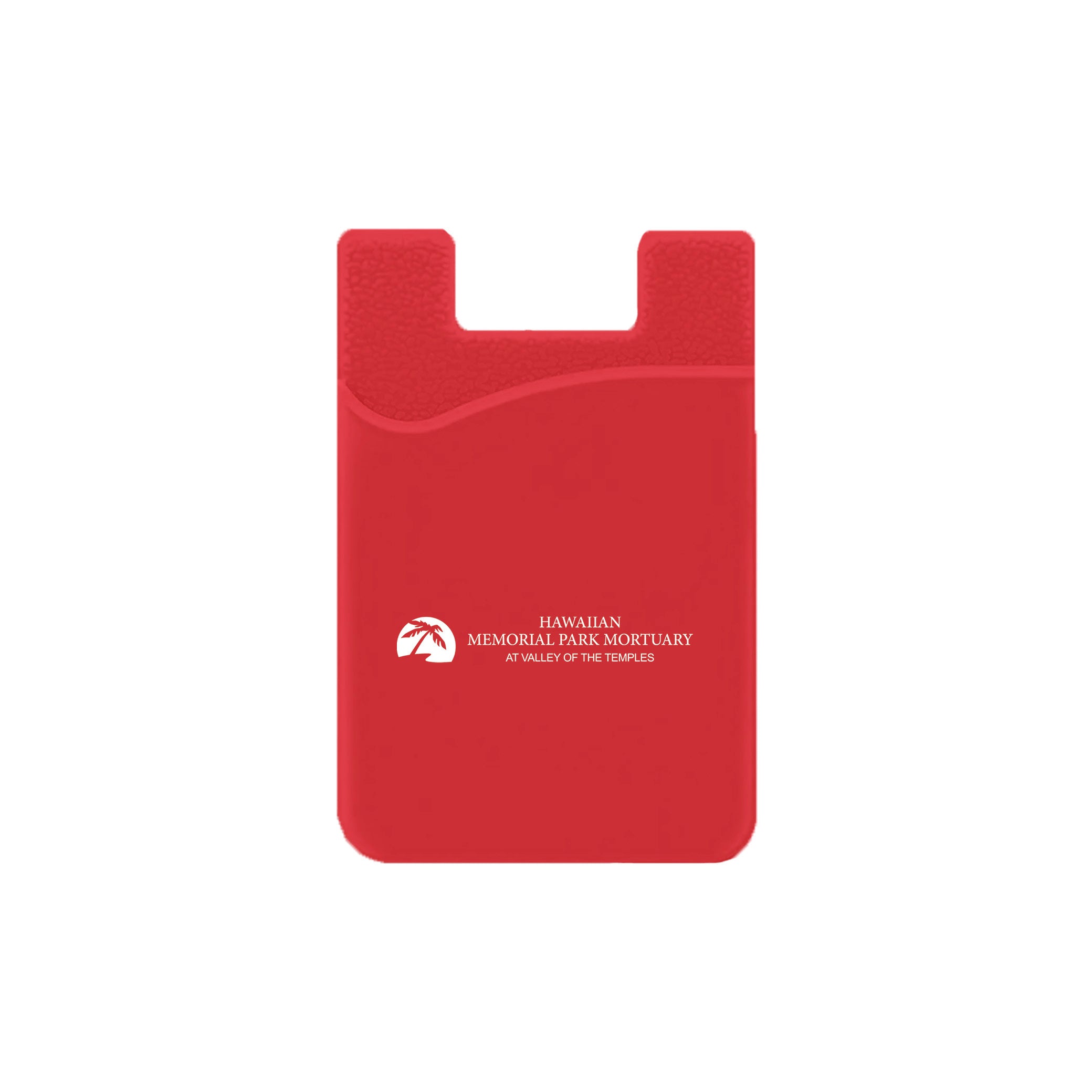 Silicone Wallet Case MOQ 50 PCS Red