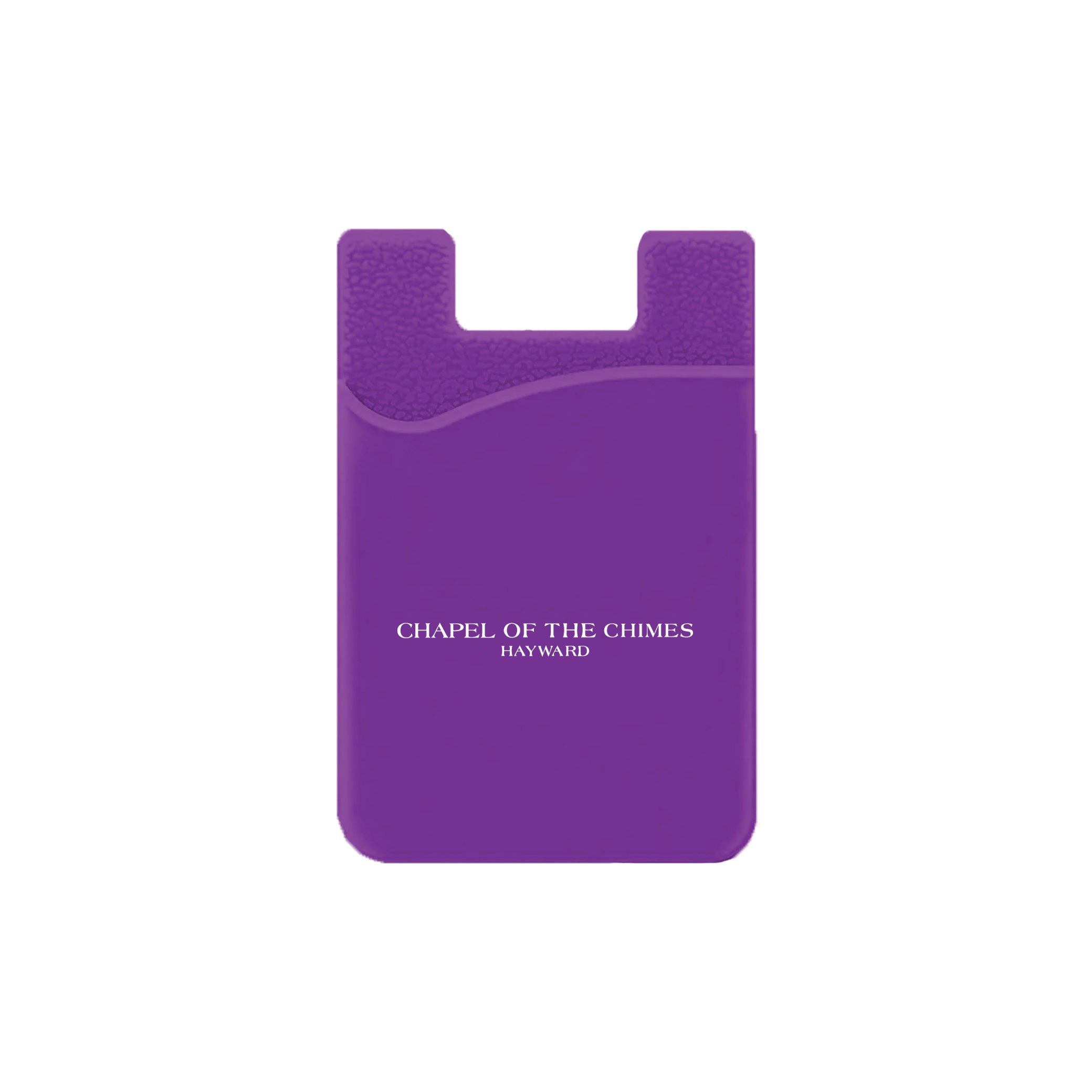 Silicone Wallet Case MOQ 50 PCS Purple