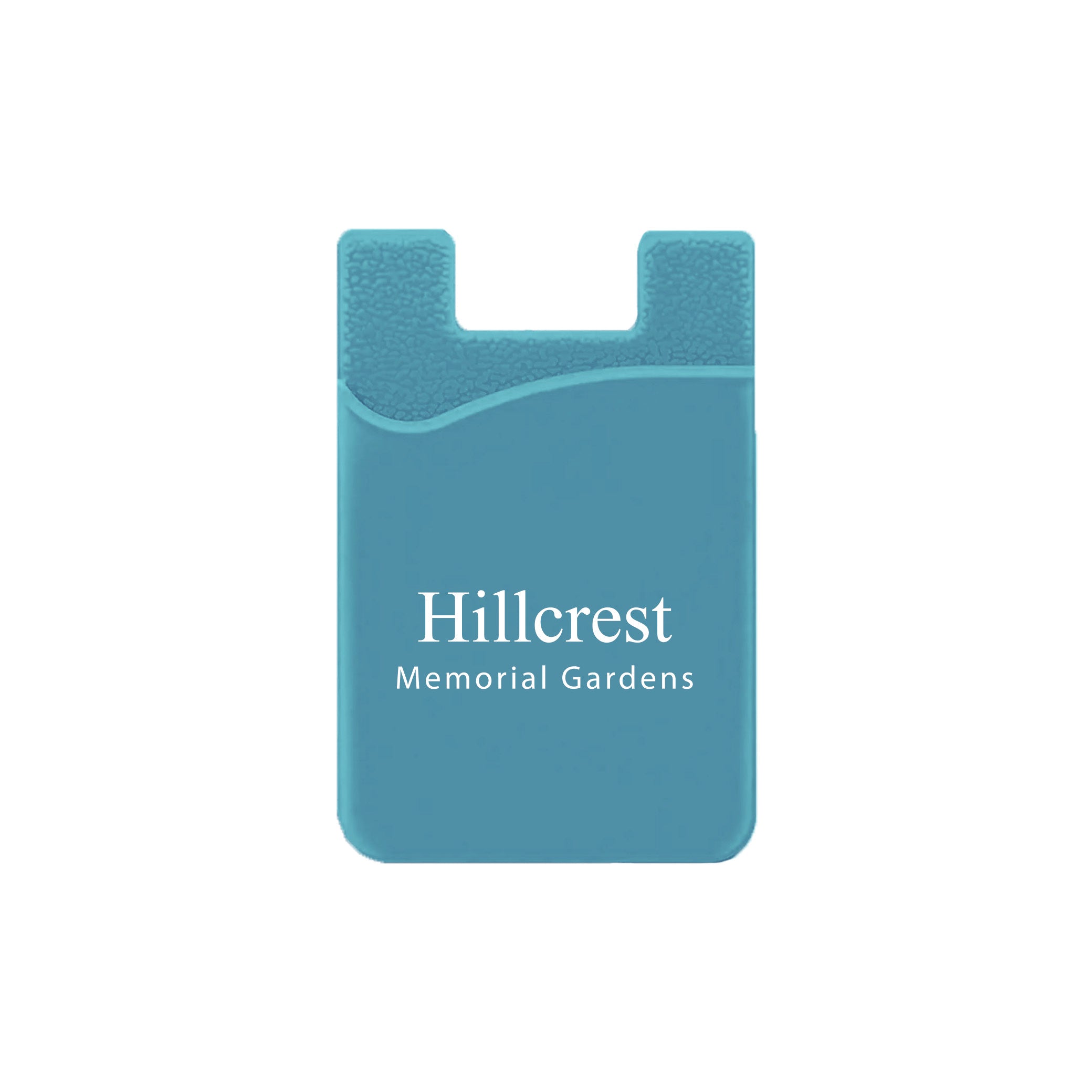 Silicone Wallet Case MOQ 50 PCS Light Blue