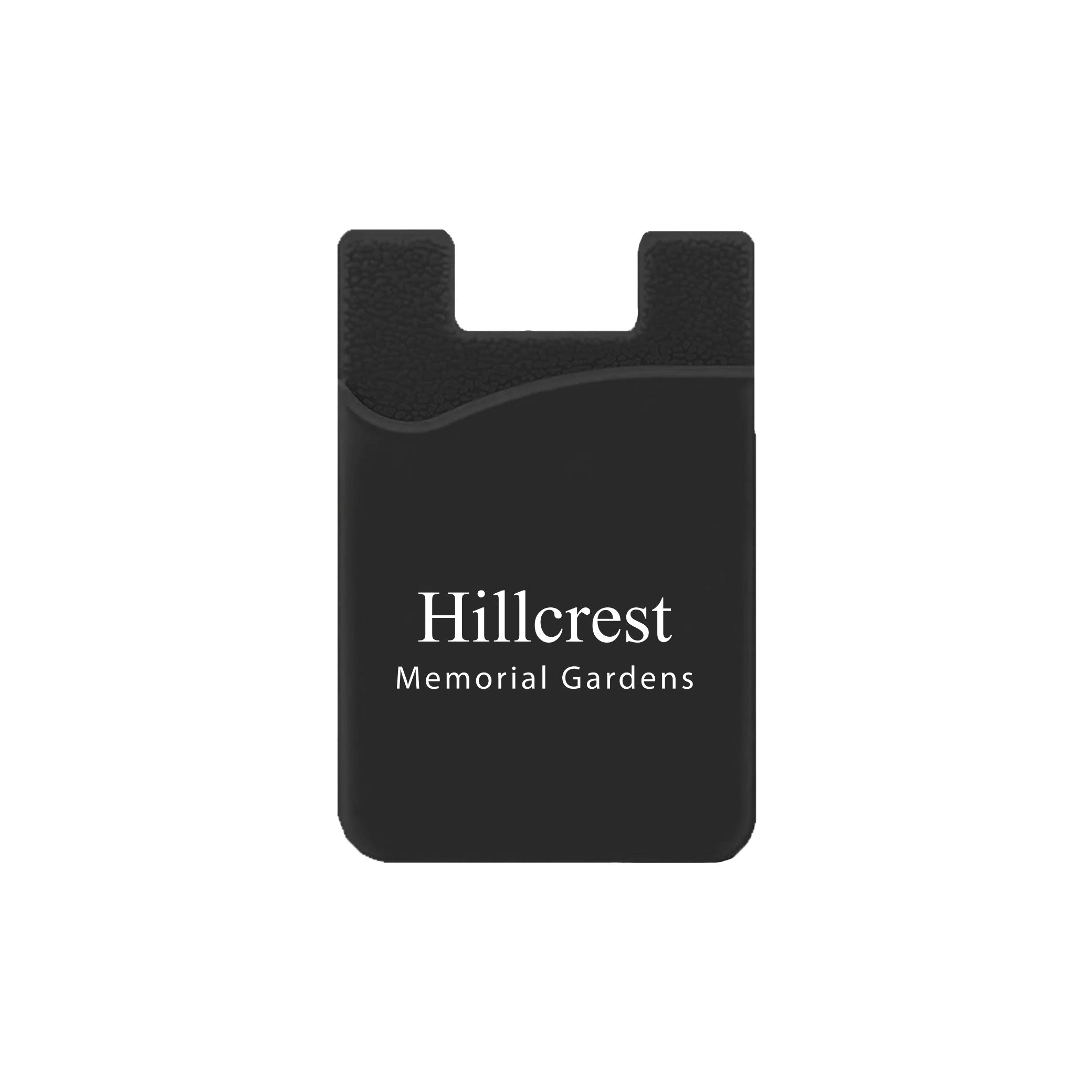 Silicone Wallet Case MOQ 50 PCS Black