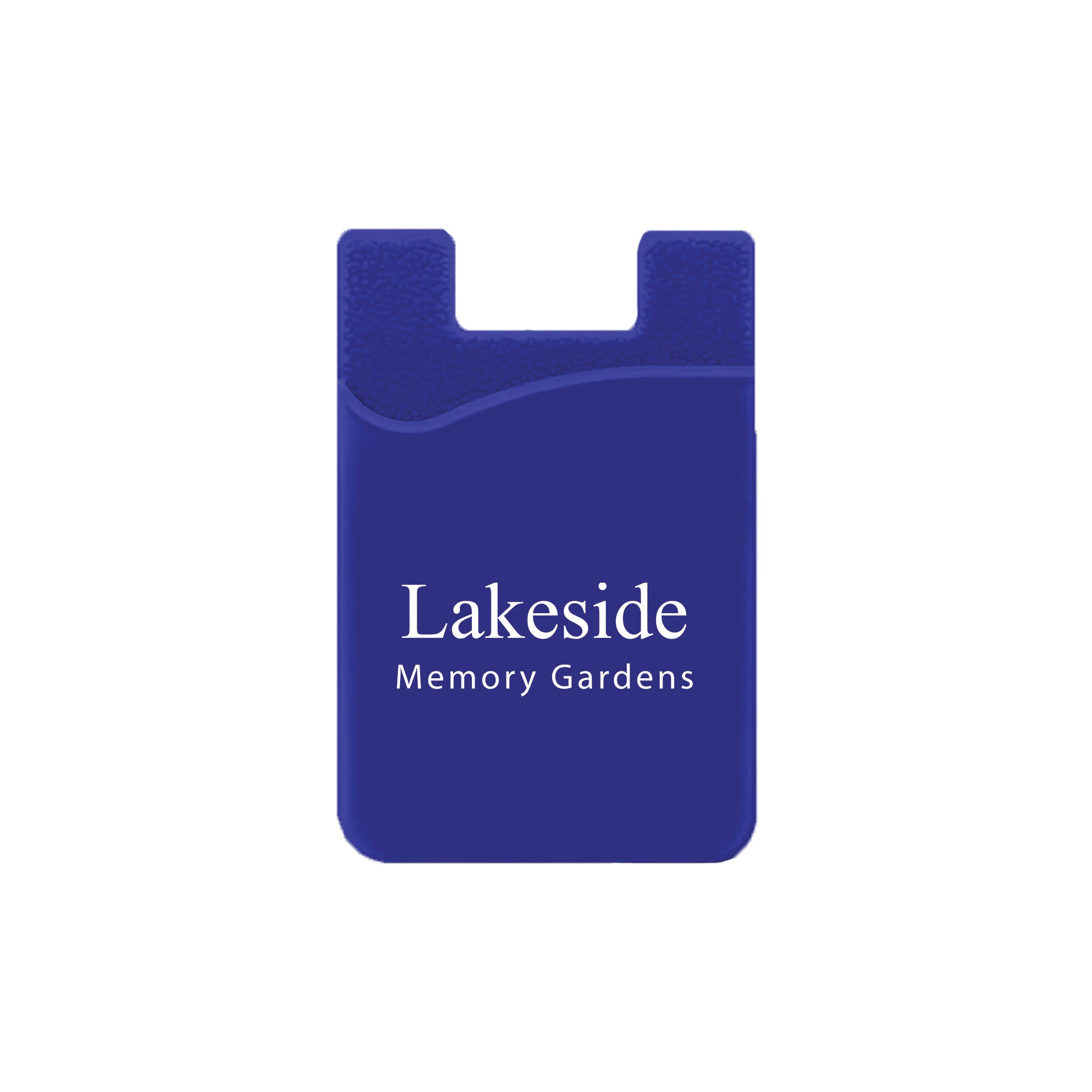 Silicone Wallet Case MOQ 50 PCS Royal Blue