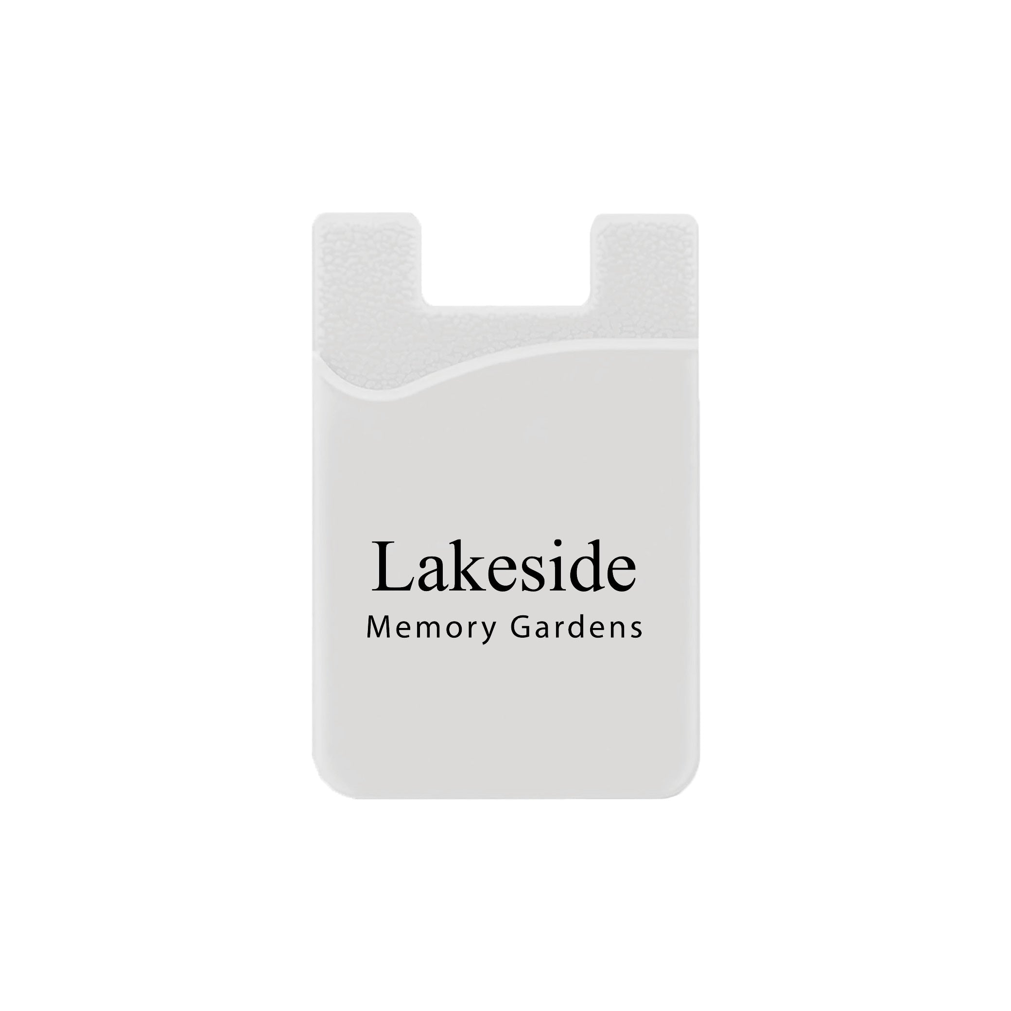 Silicone Wallet Case MOQ 50 PCS White