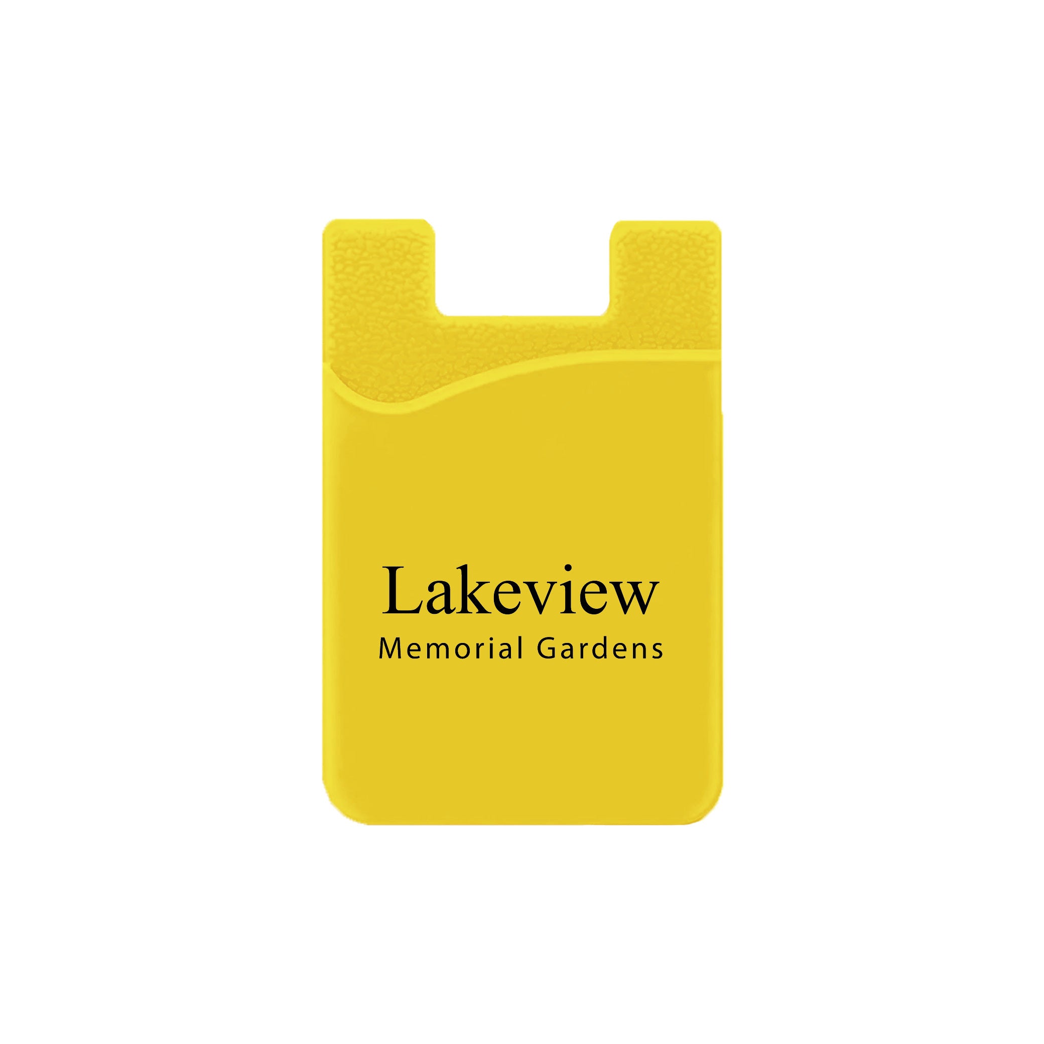 Silicone Wallet Case MOQ 50 PCS Yellow