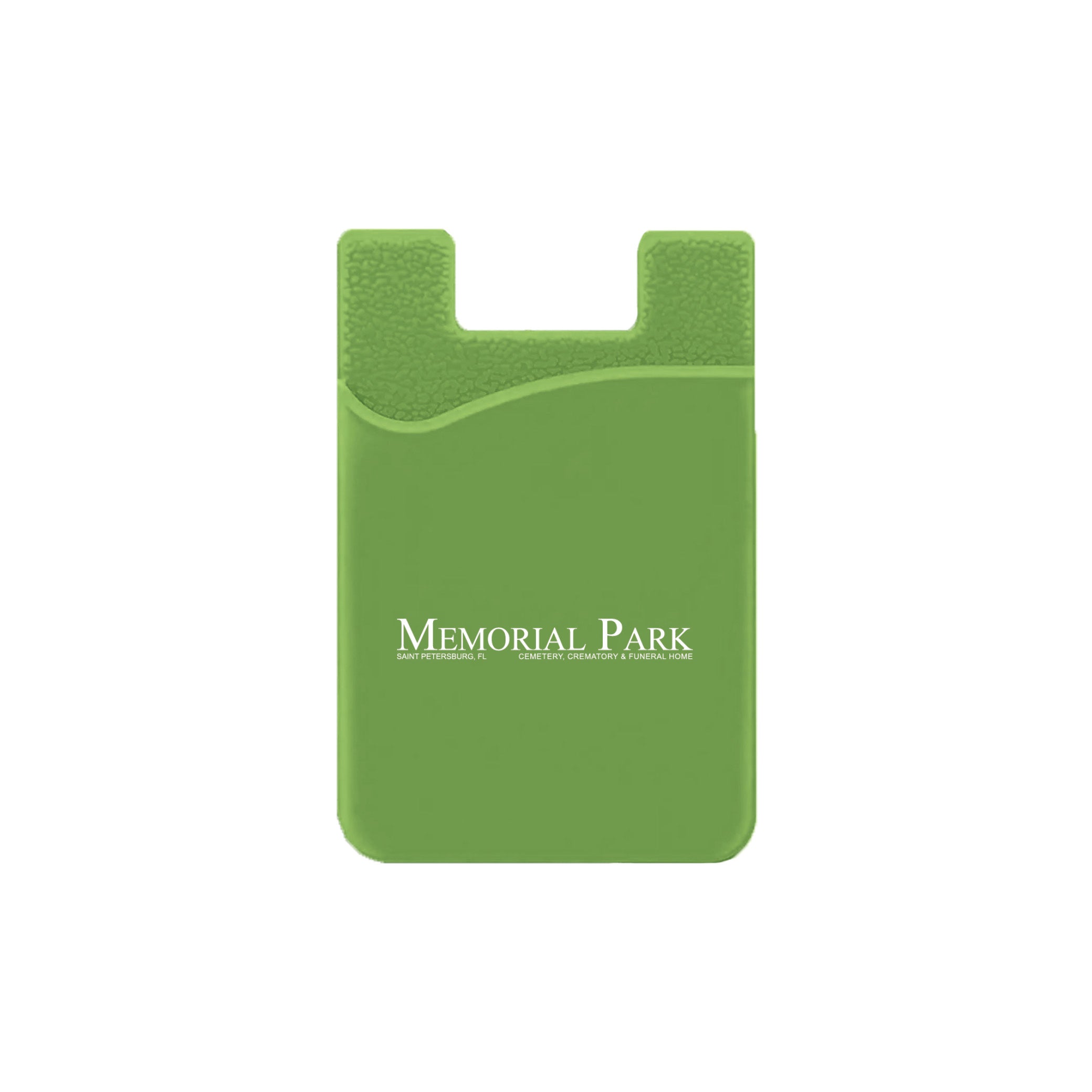 Silicone Wallet Case MOQ 50 PCS Green