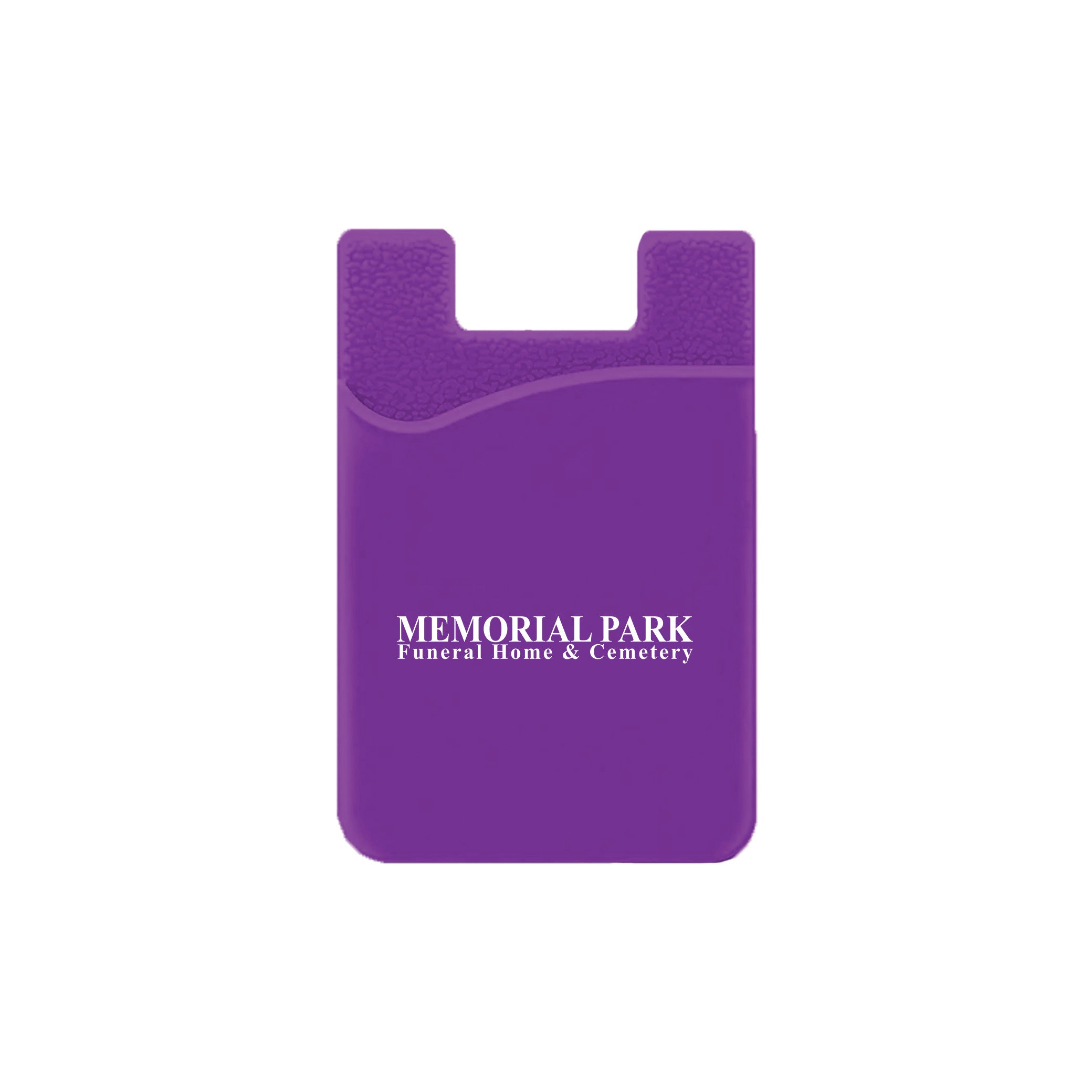 Silicone Wallet Case MOQ 50 PCS Purple