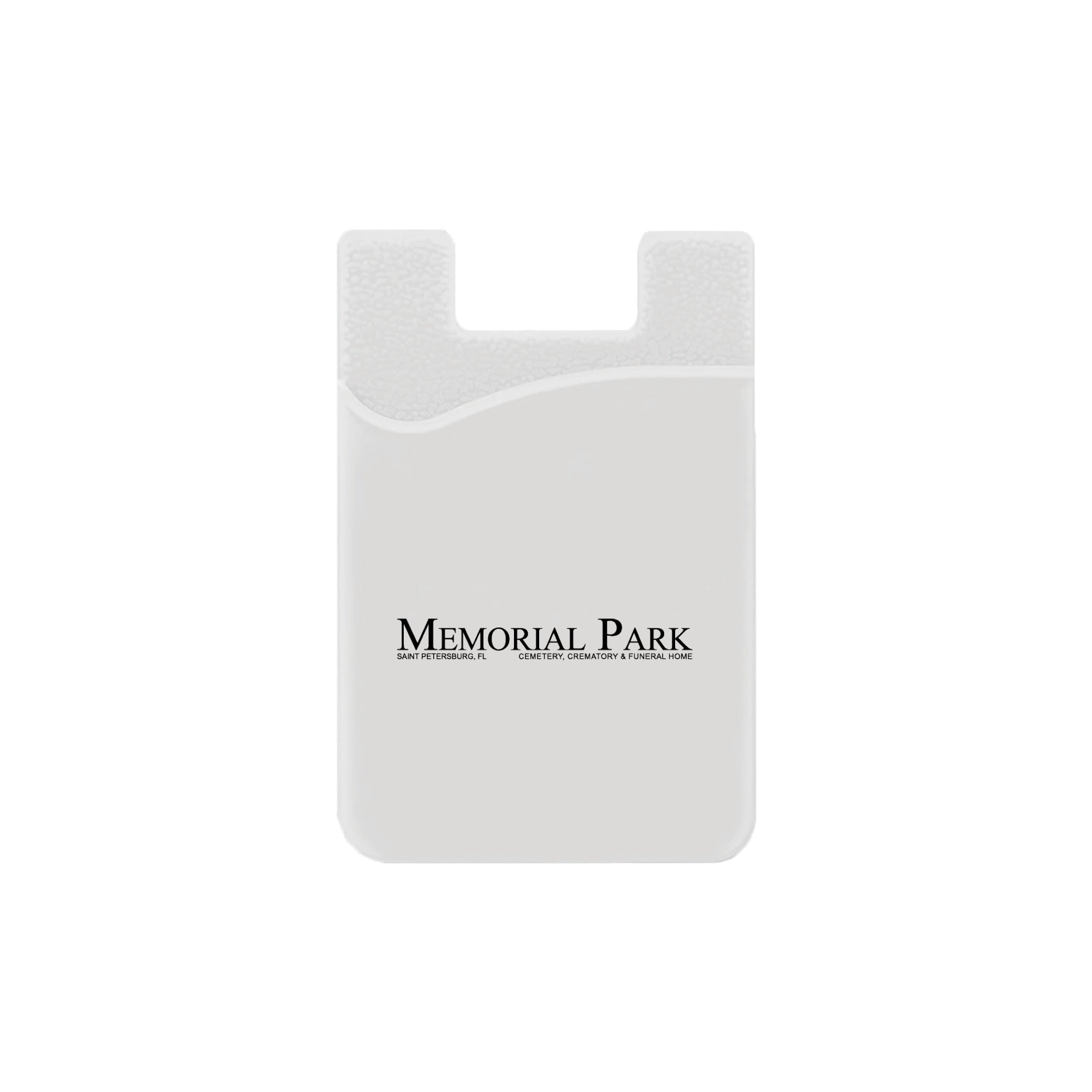 Silicone Wallet Case MOQ 50 PCS White