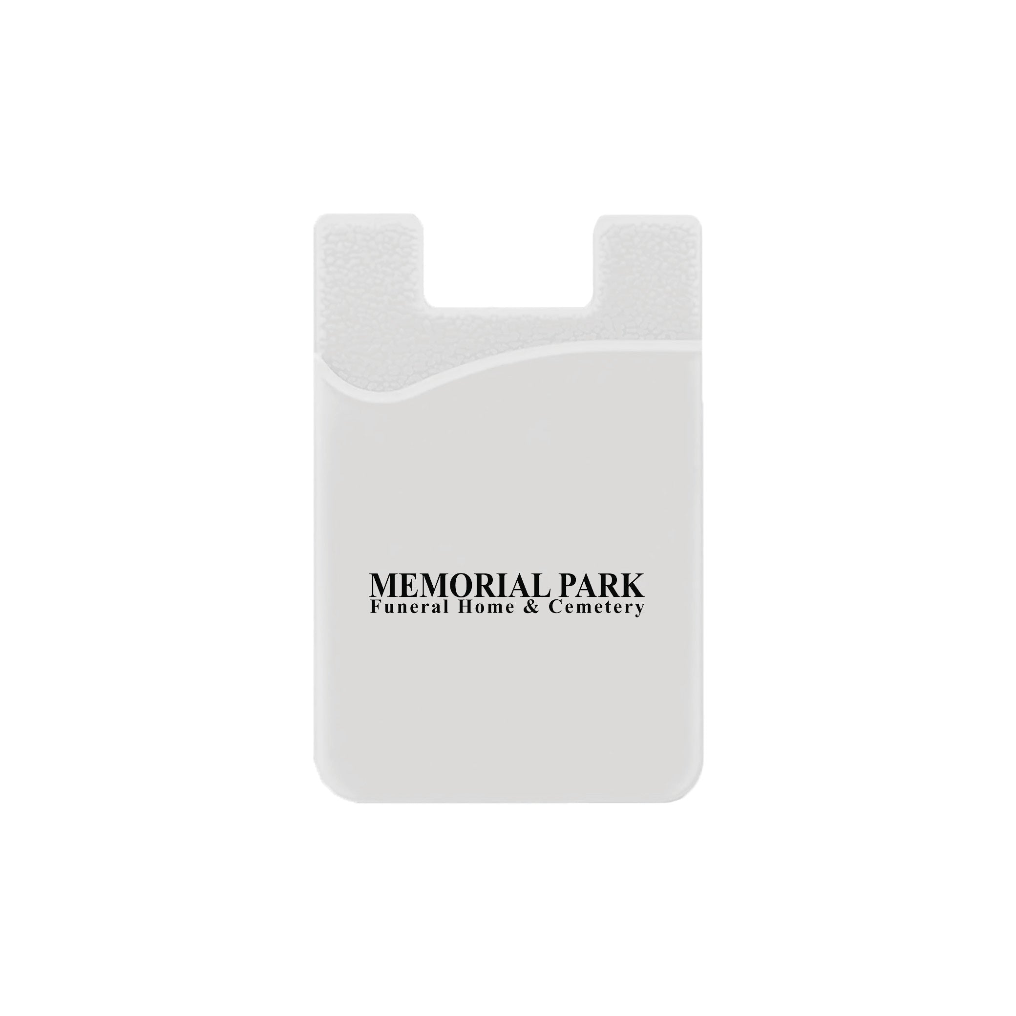 Silicone Wallet Case MOQ 50 PCS White