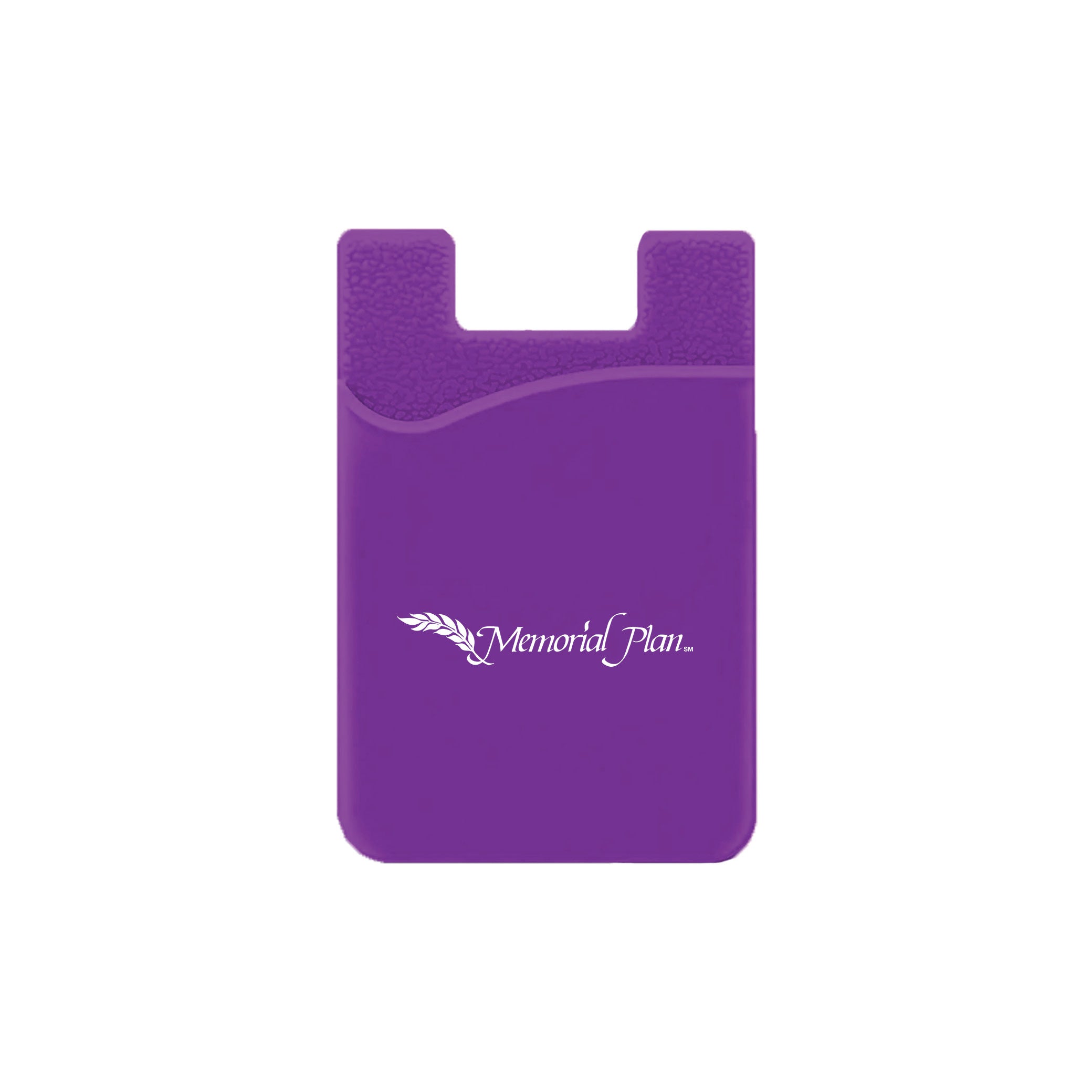 Silicone Wallet Case MOQ 50 PCS Purple