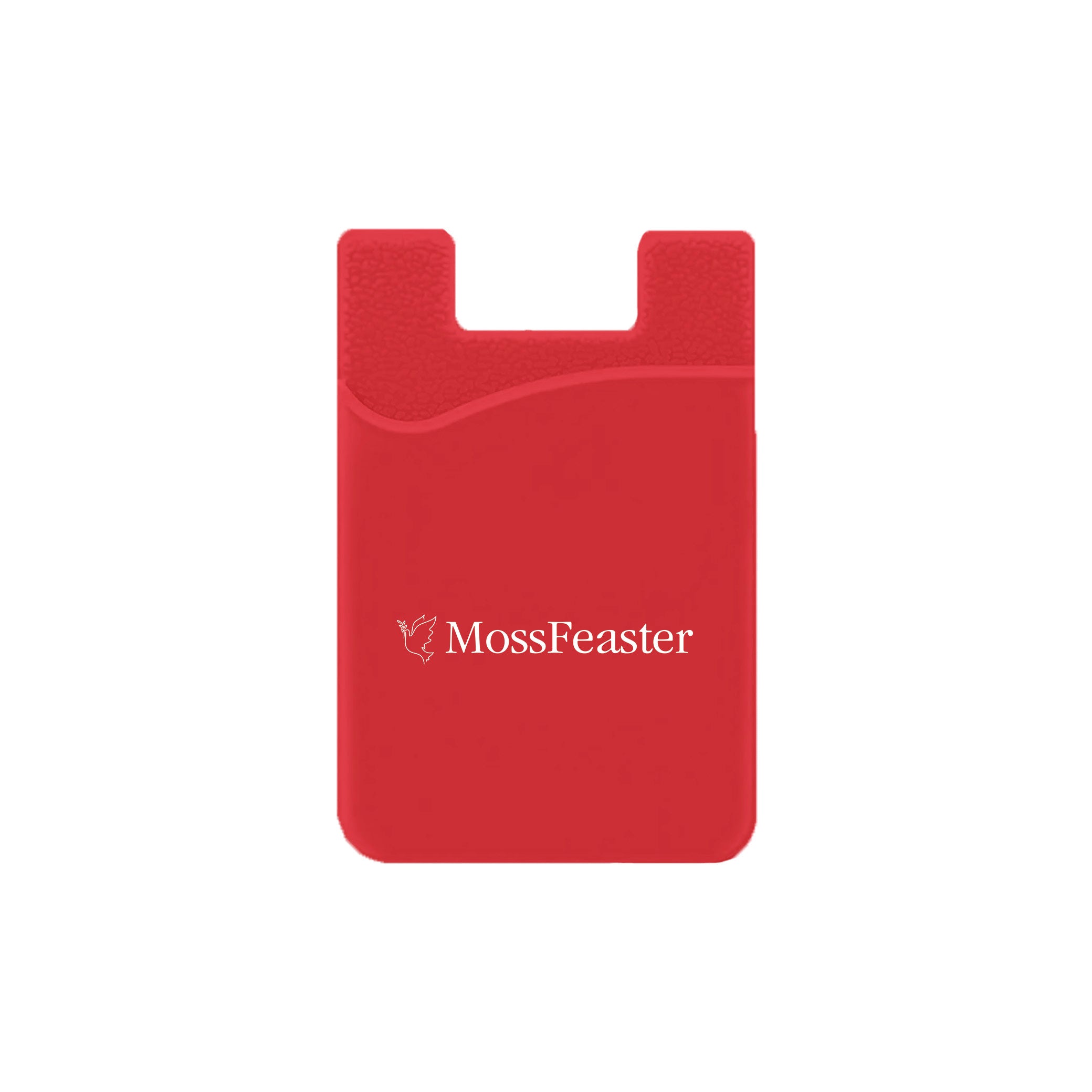 Silicone Wallet Case MOQ 50 PCS Red